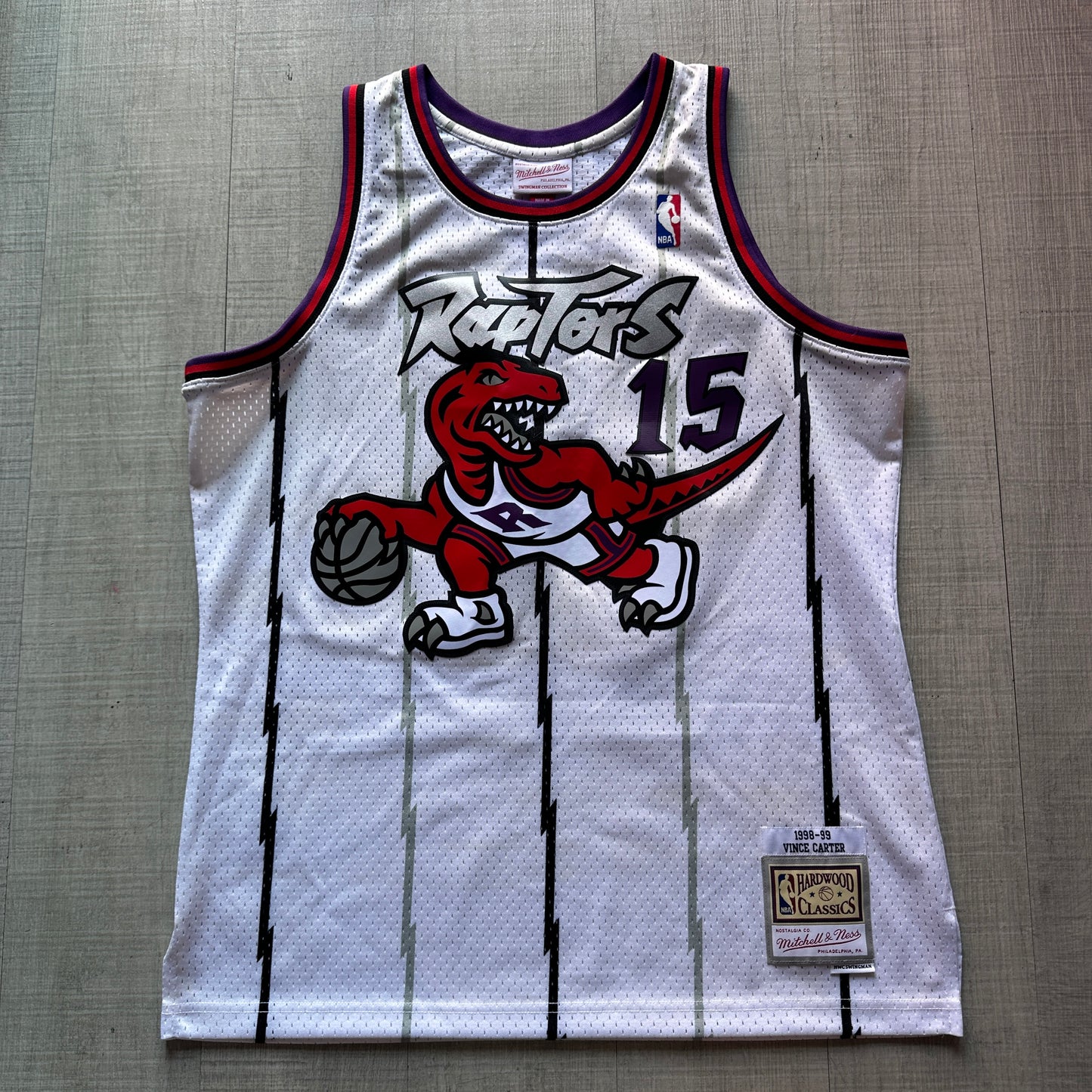 Vince Carter Toronto Raptors 98-99 Mitchell & Ness Jersey