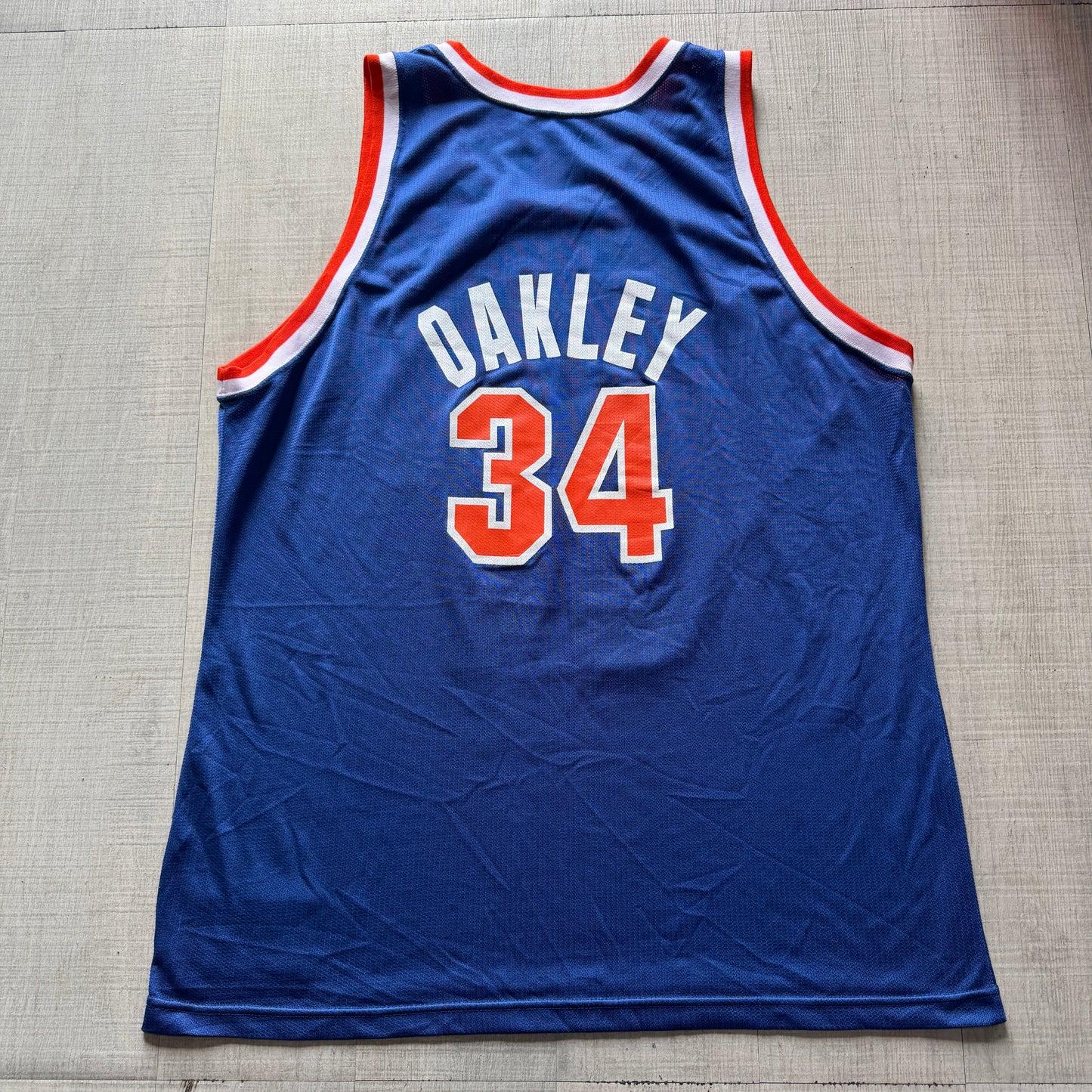 Charles Oakley New York Knicks Champion Jersey