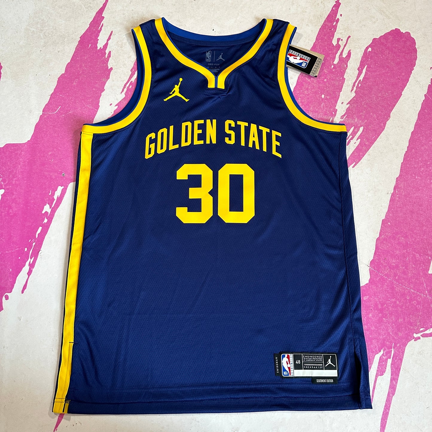Steph Curry Golden State Warriors Statement Edition Nike Jersey