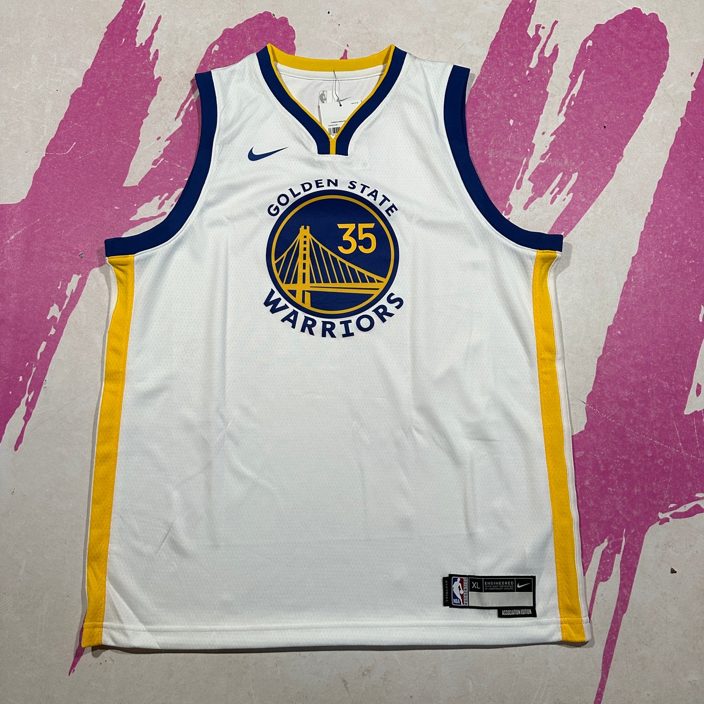 Kevin Durant Golden State Warriors Nike Kids Jersey