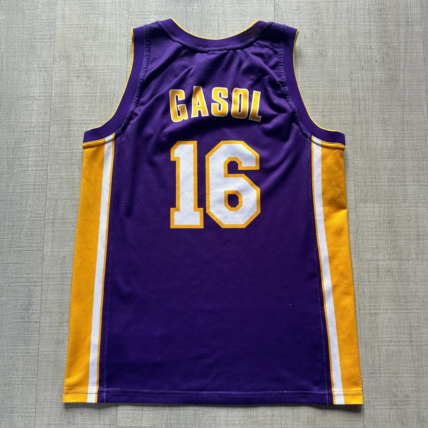 Pau Gasol LA Lakers Champion Jersey