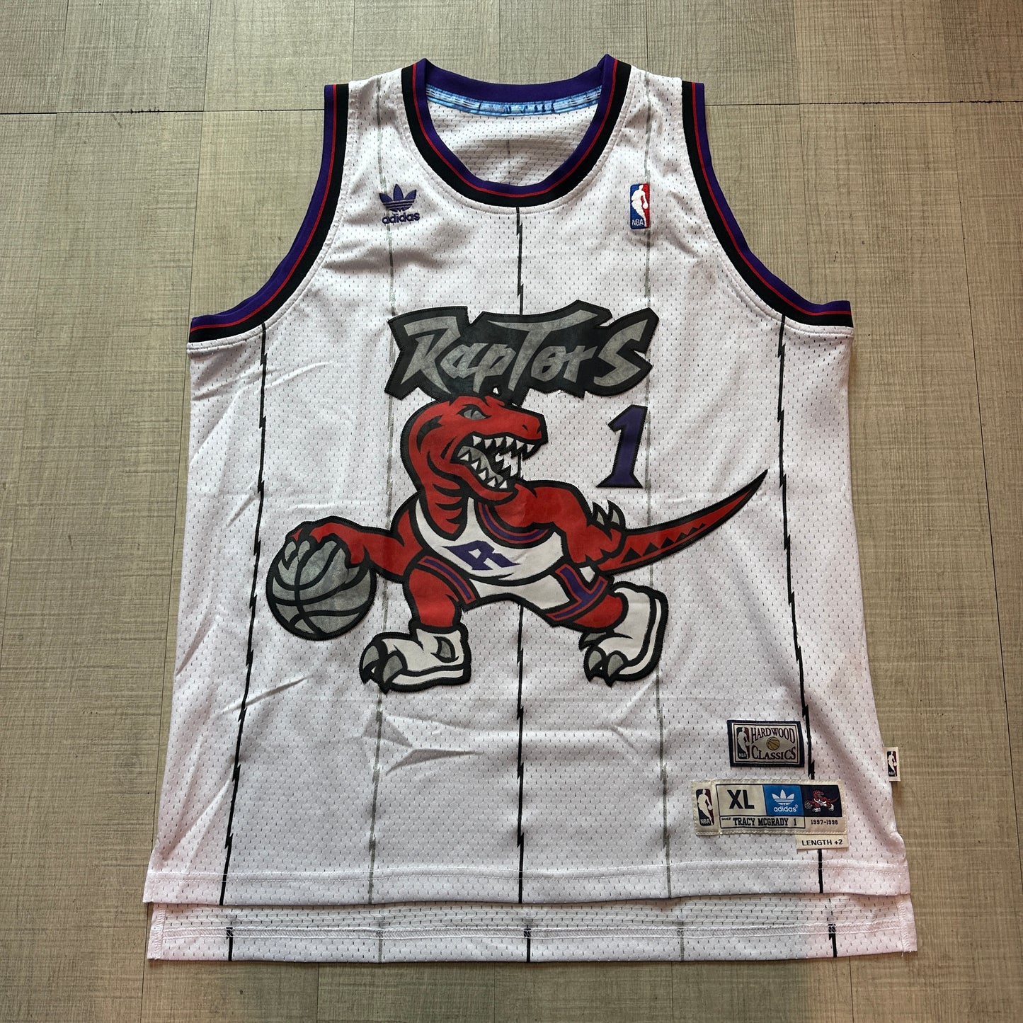 Tracy McGrady Toronto Raptors Adidas Soul Swingman Jersey