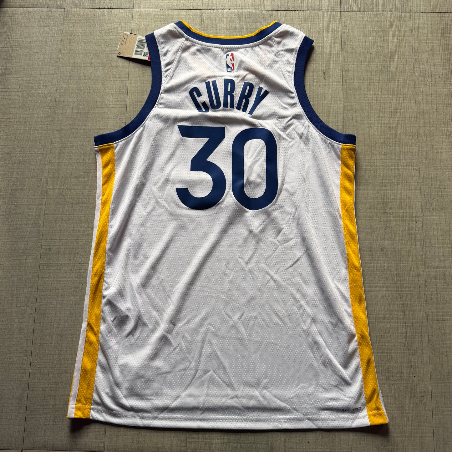 Steph Curry Golden State Warriors Association Edition Nike Jersey