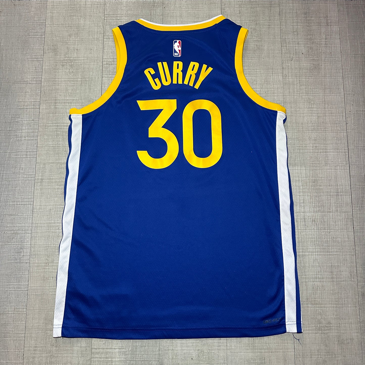 Steph Curry Golden State Warriors Icon Edition Nike Jersey
