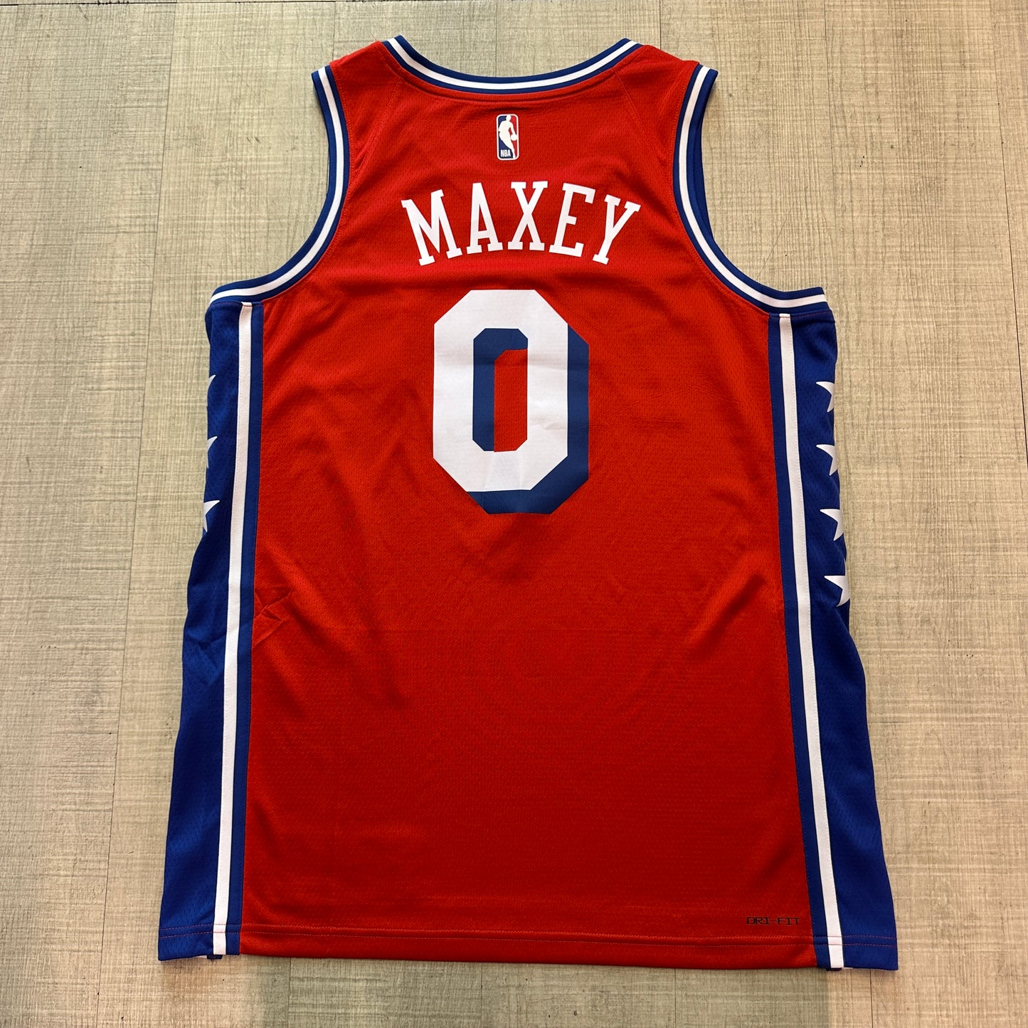 Tyrese Maxey Philadelphia 76ers Statement Edition Nike Jersey