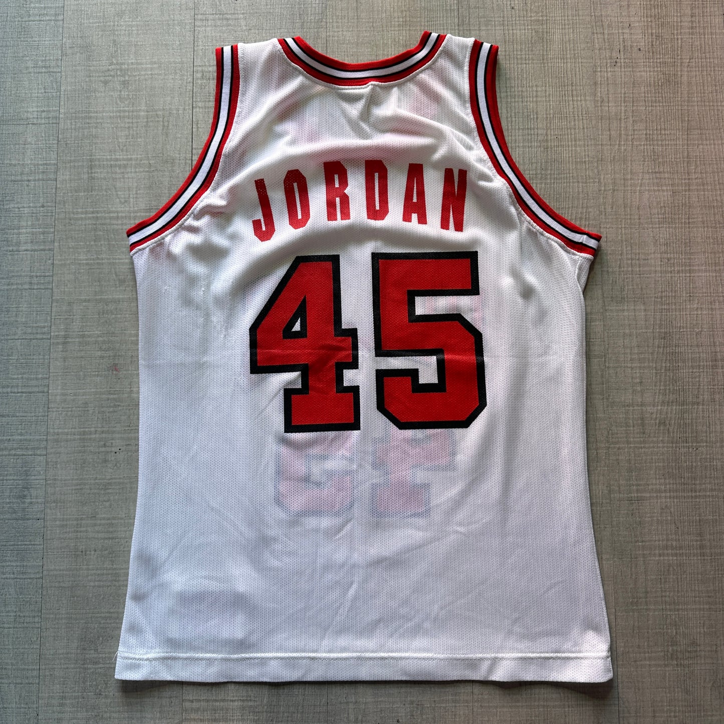Micheal Jordan Chicago Bulls Champion Jersey