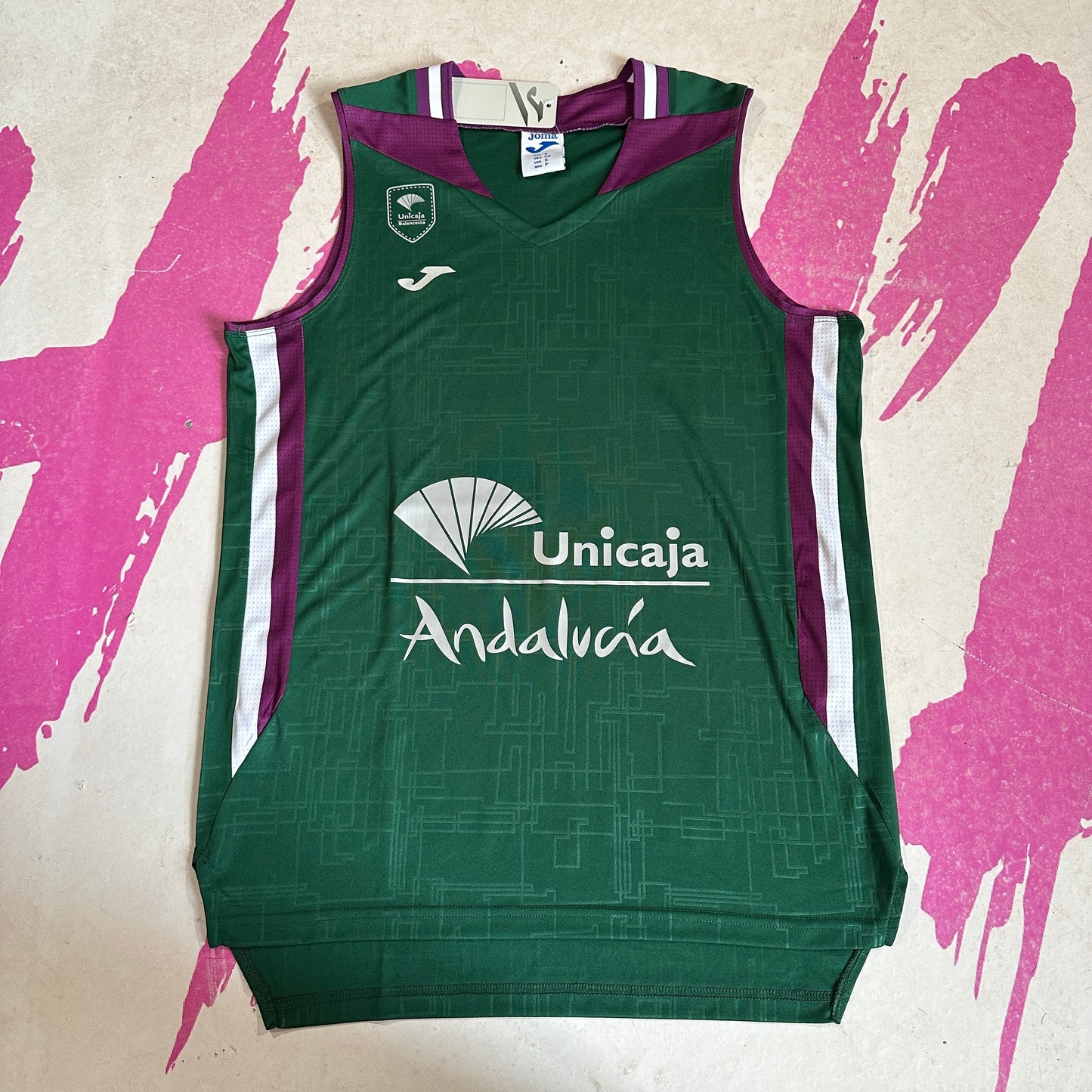Malaga Unicaja Spain FIBA Joma Jersey