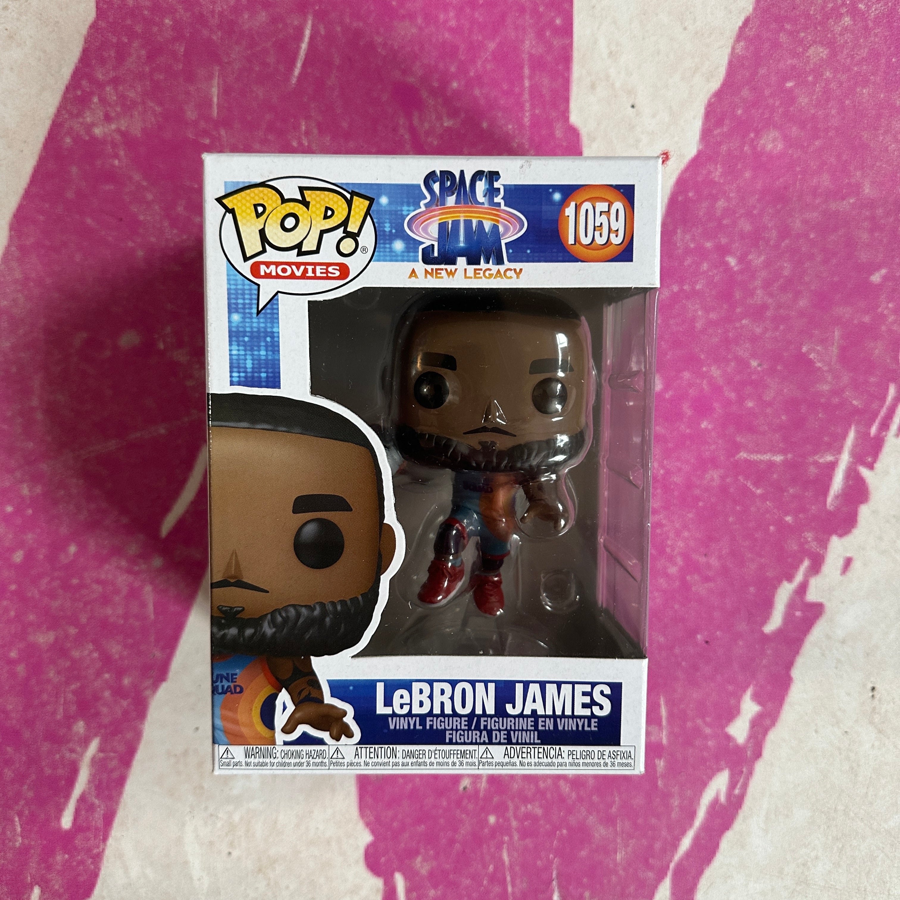 Lebron James Space Jam New Legacy No 1059 Funko Pop Hoopinnlootin