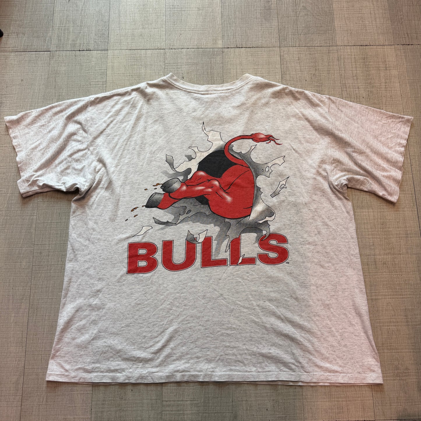 Chicago Bulls Double Sided Nutmeg Tee