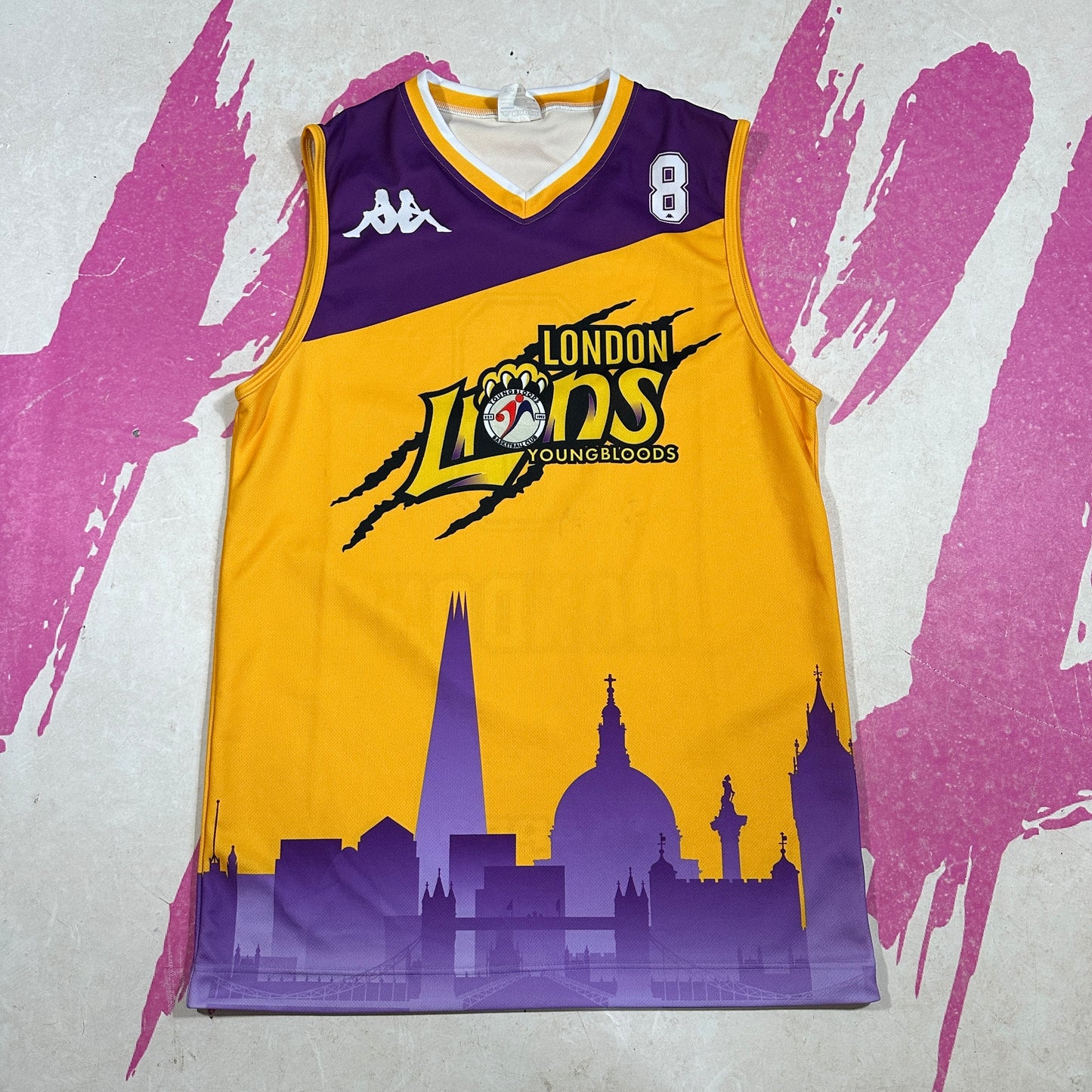 London Lions Young Blood Kappa BBL Jersey