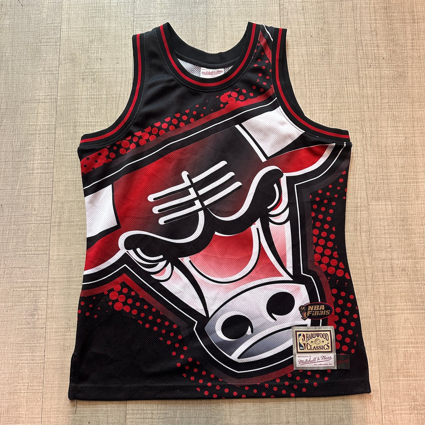 Chicago Bulls Big Face Mitchell & Ness Jersey