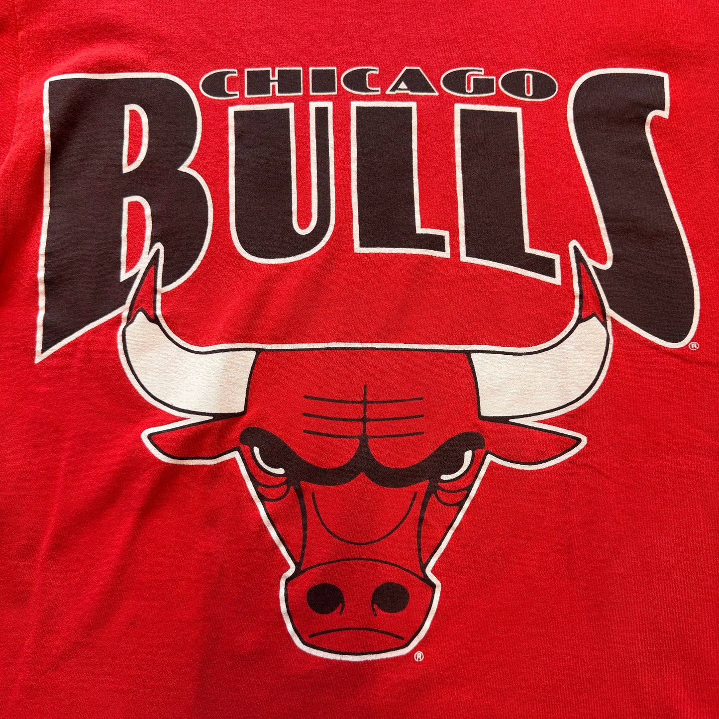 Chicago Bulls Big Logo Nutmeg Tee