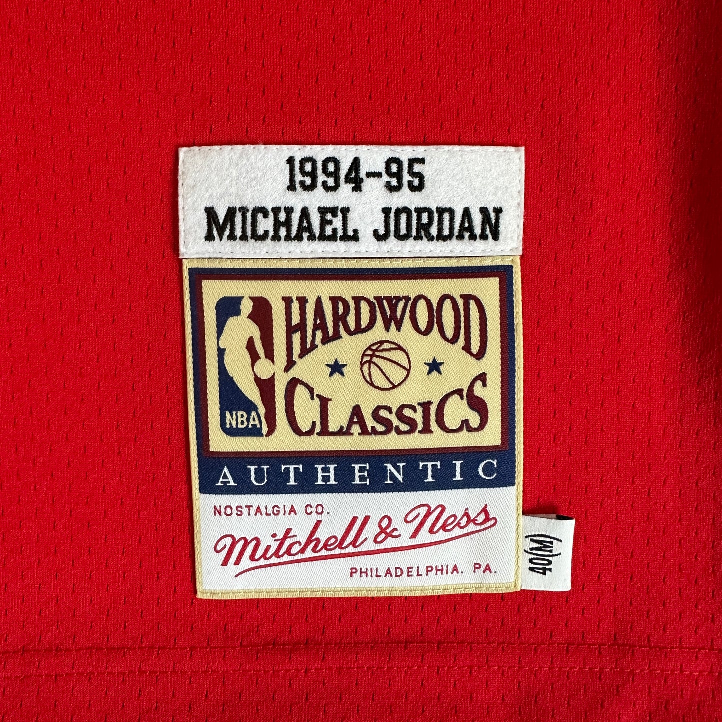 Michael Jordan Chicago Bulls 94-95 Authentic Mitchell & Ness Jersey