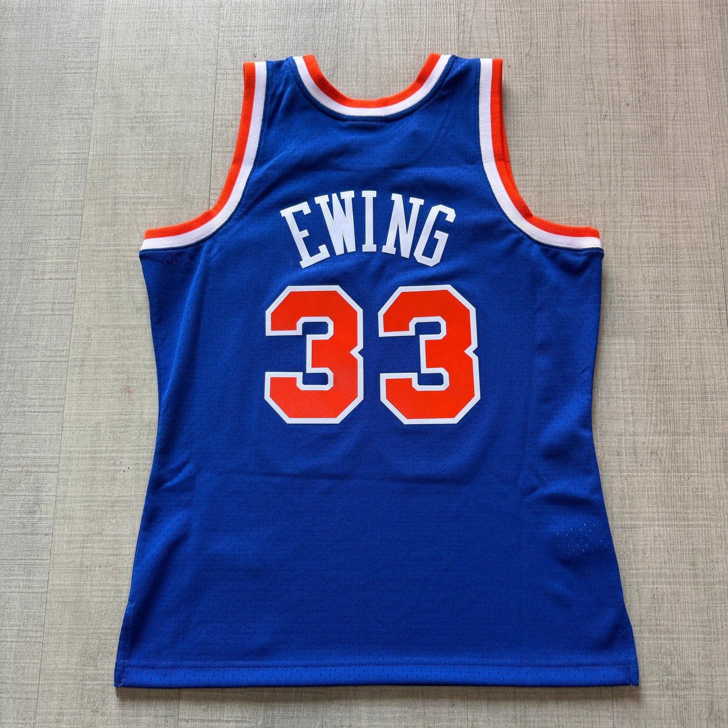 Patrick Ewing New York Knicks 91-92 M&N Jersey