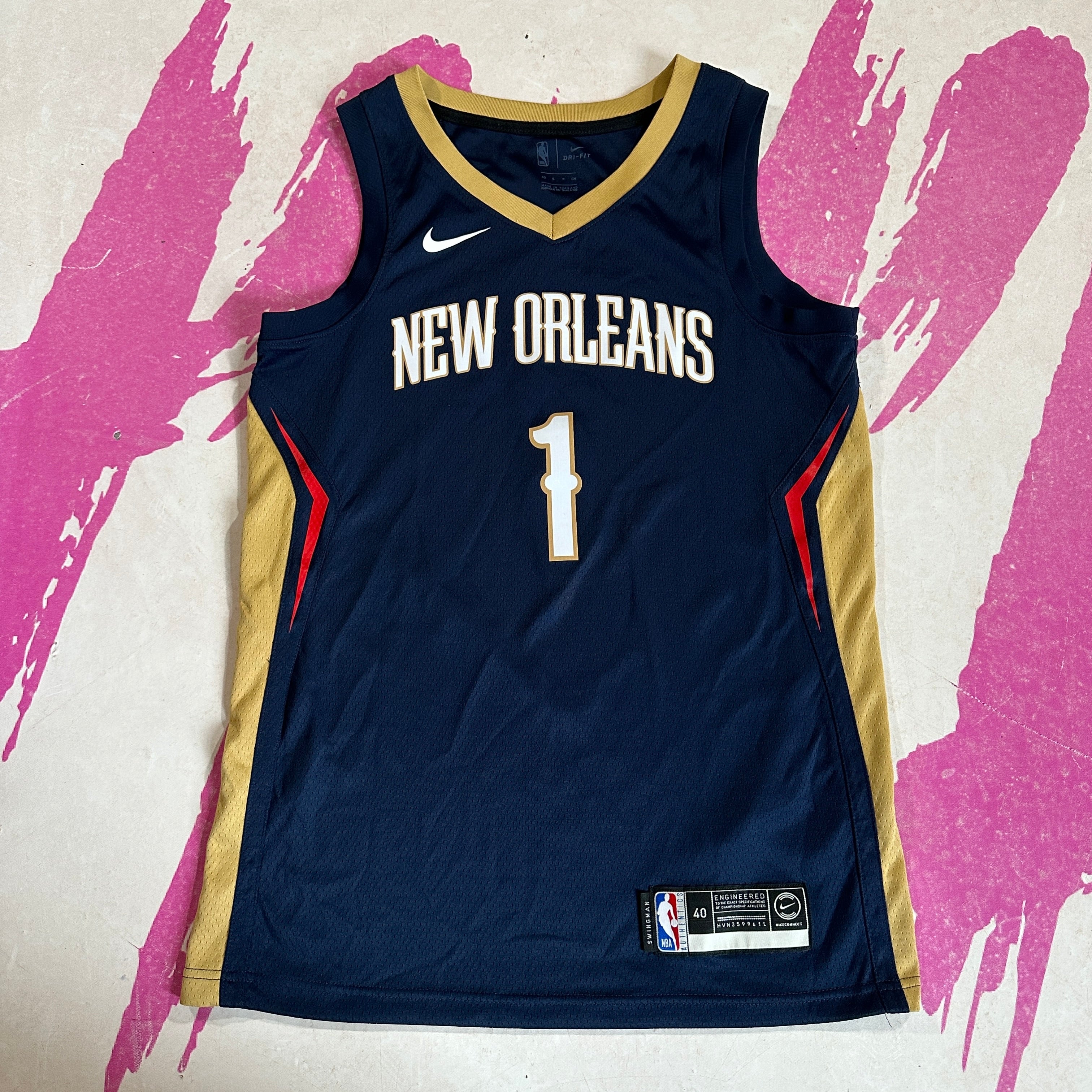 Nike NBA New Orleans Pelicans Zion Williamson Icon Edition Jersey