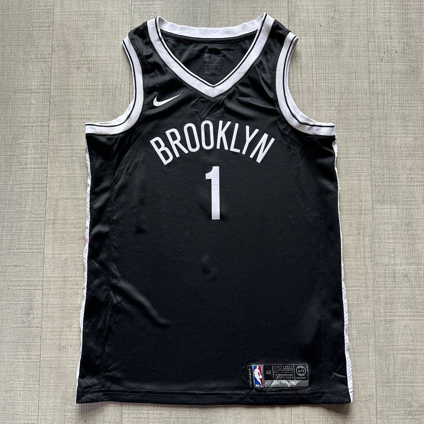 D’Angelo Russell Brooklyn Nets Icon Edition Nets Jersey