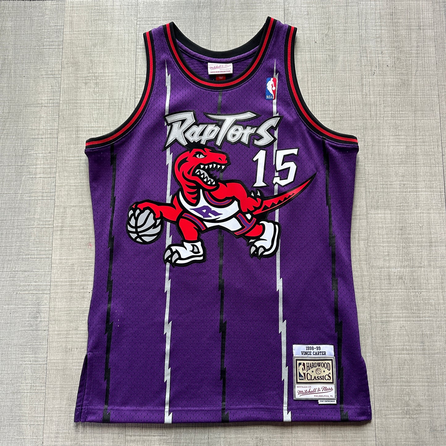 Vince Carter Toronto Raptors 98-99 Mitchell & Ness Jersey