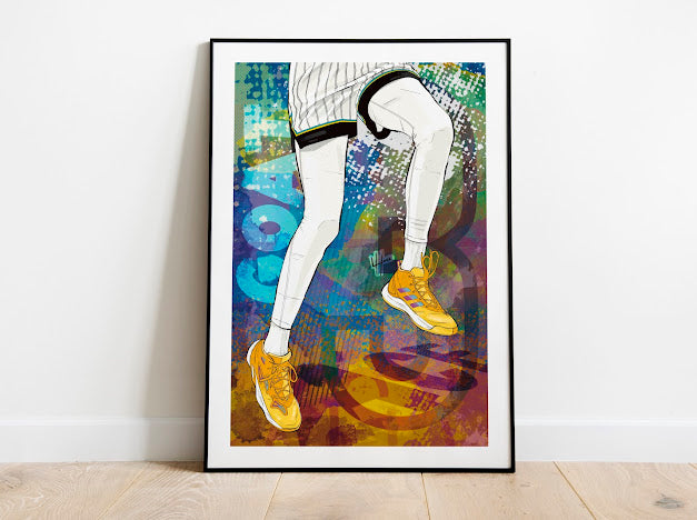 Candace Parker A3 LaurzDrawz Graphic Print