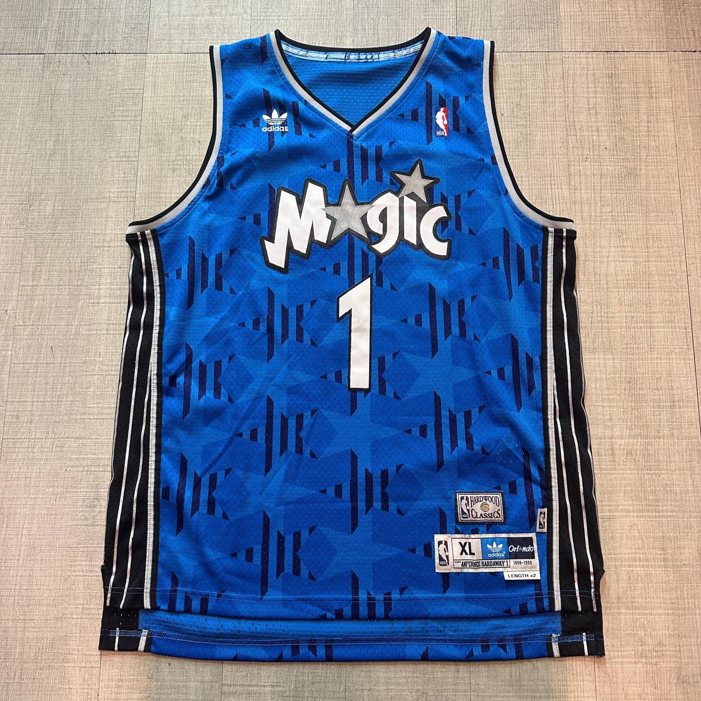 Anfernee Hardaway Orlando Magic Adidas Soul Swingman Jersey