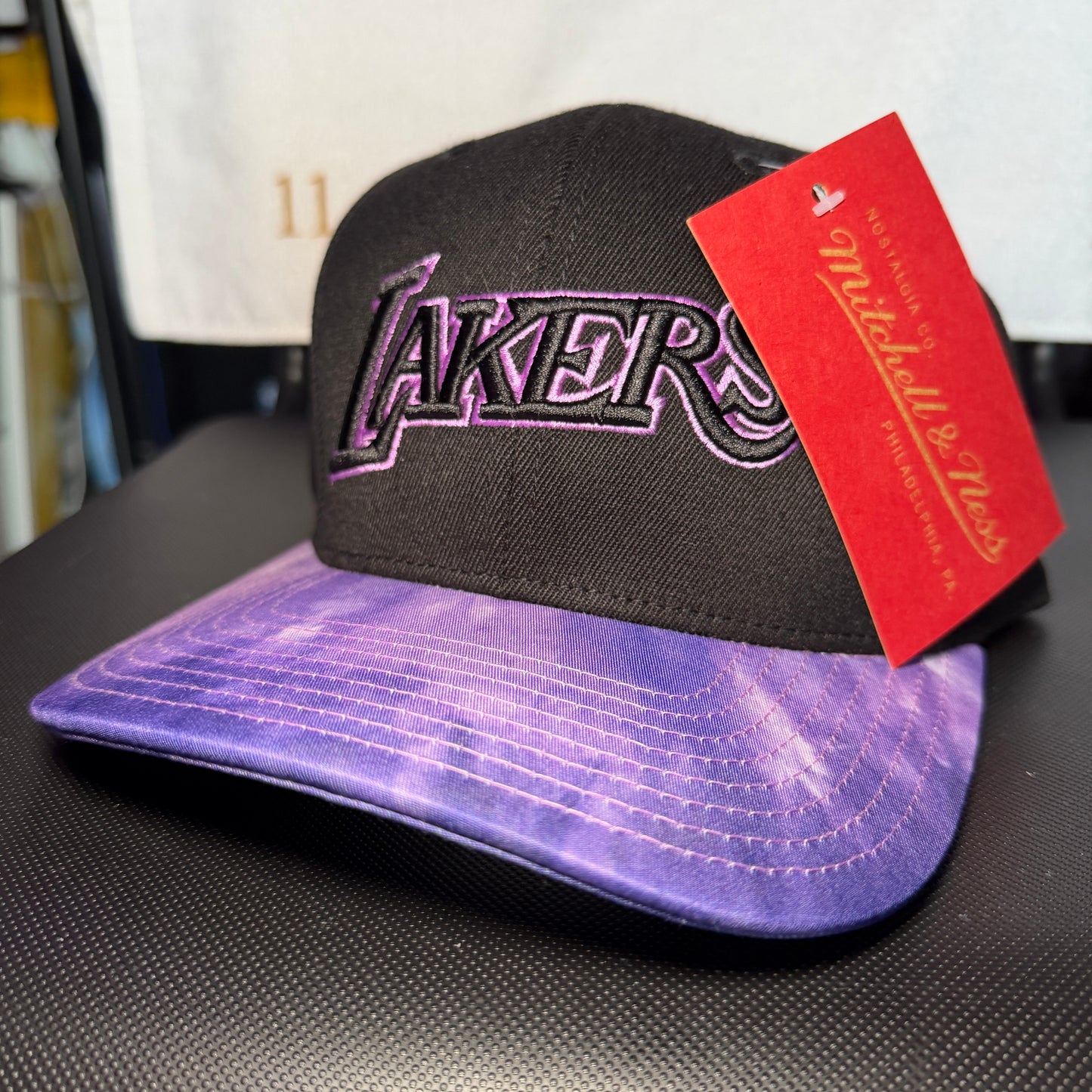 LA Lakers Mitchell & Ness Snap Back Hat