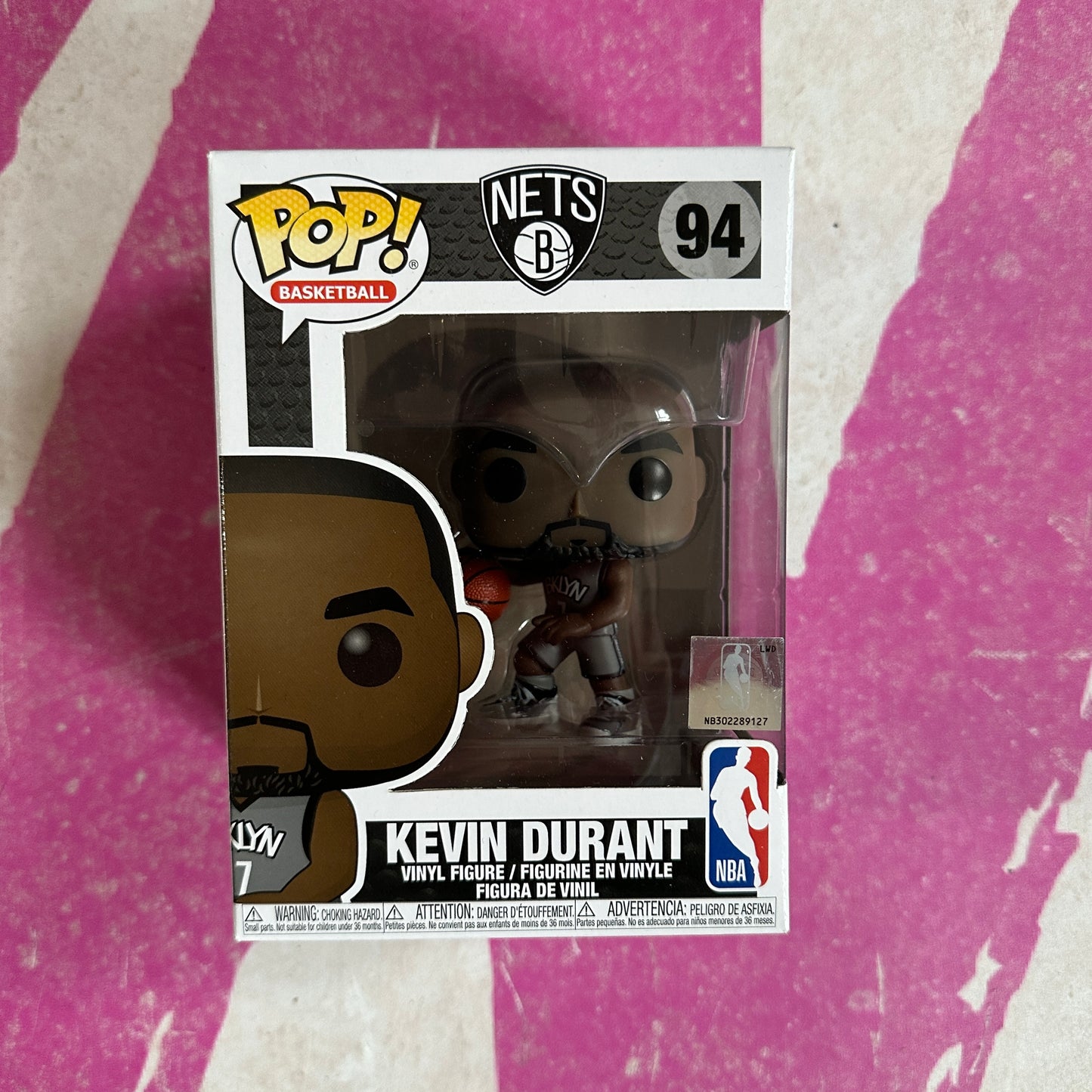 Kevin Durant Brooklyn Nets No. 94 Funko Pop
