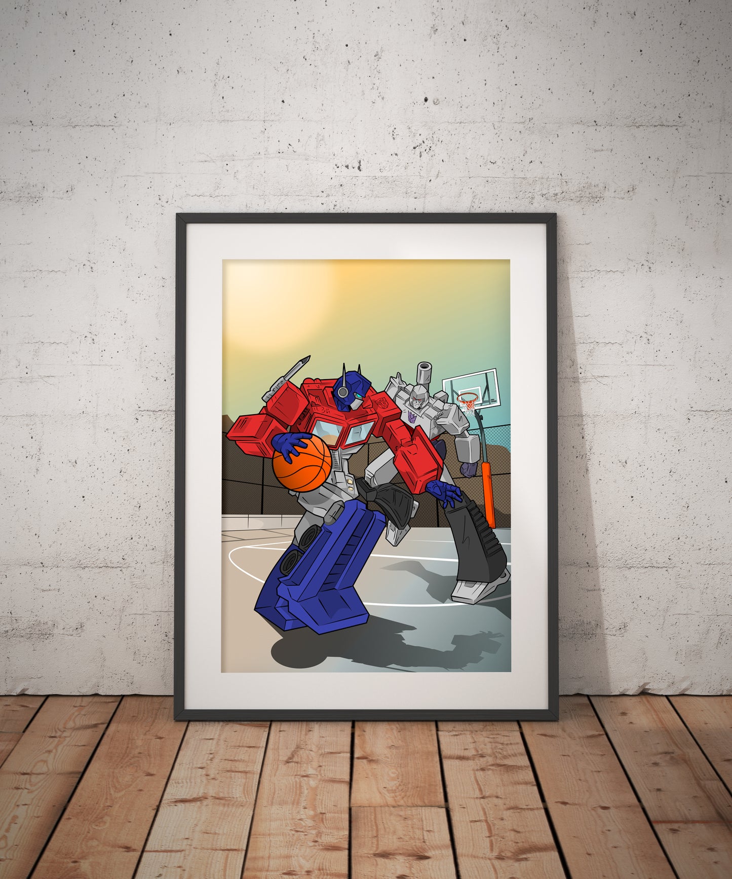 Transformers Dbl.Drbbl A3 Graphic Print