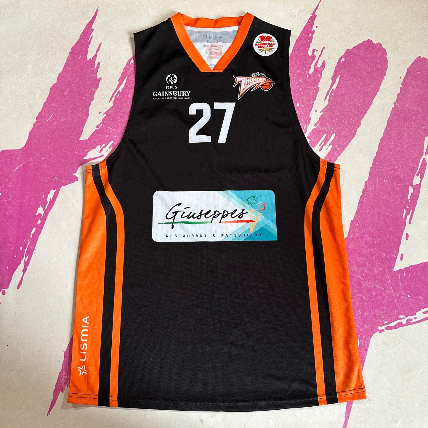 Worthing Thunder NBL Lismir Jersey