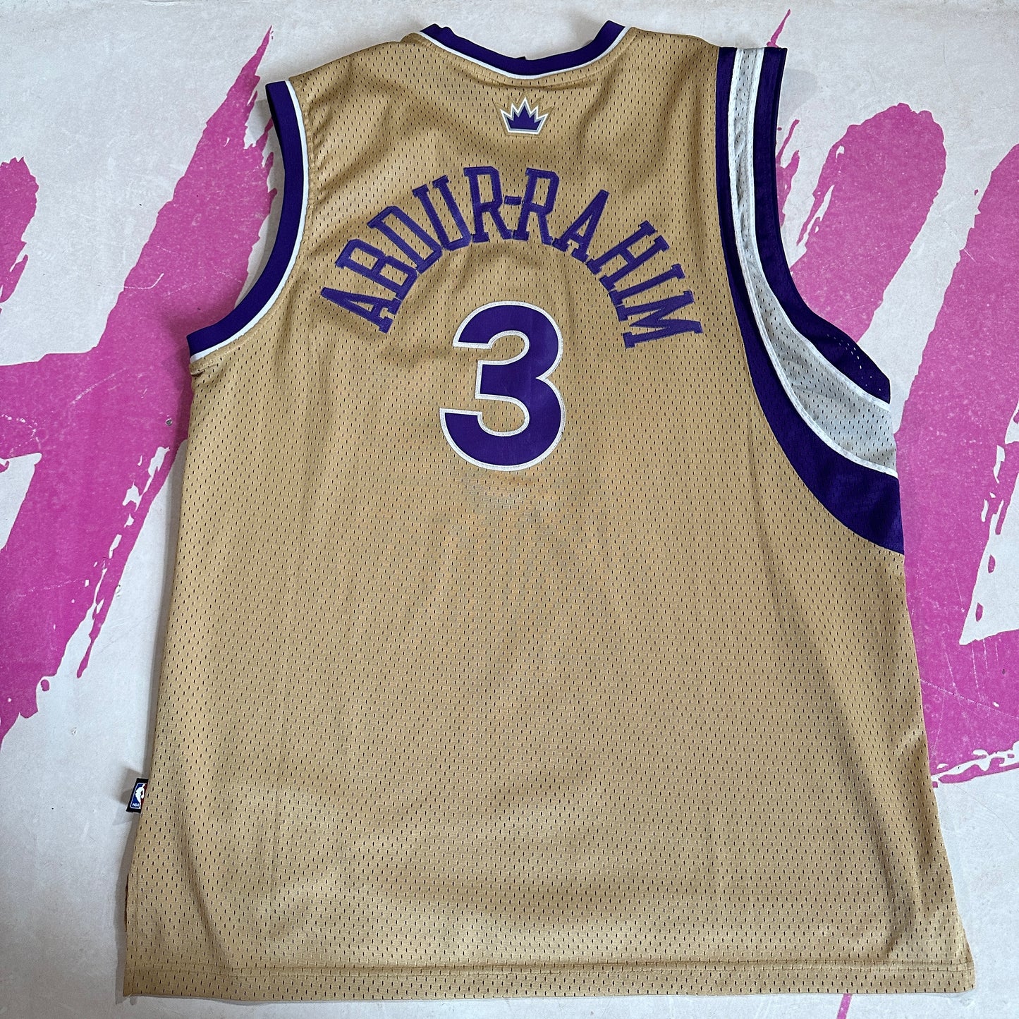Shareef Abdur-Rahim Sacramento Kings Adidas Jersey