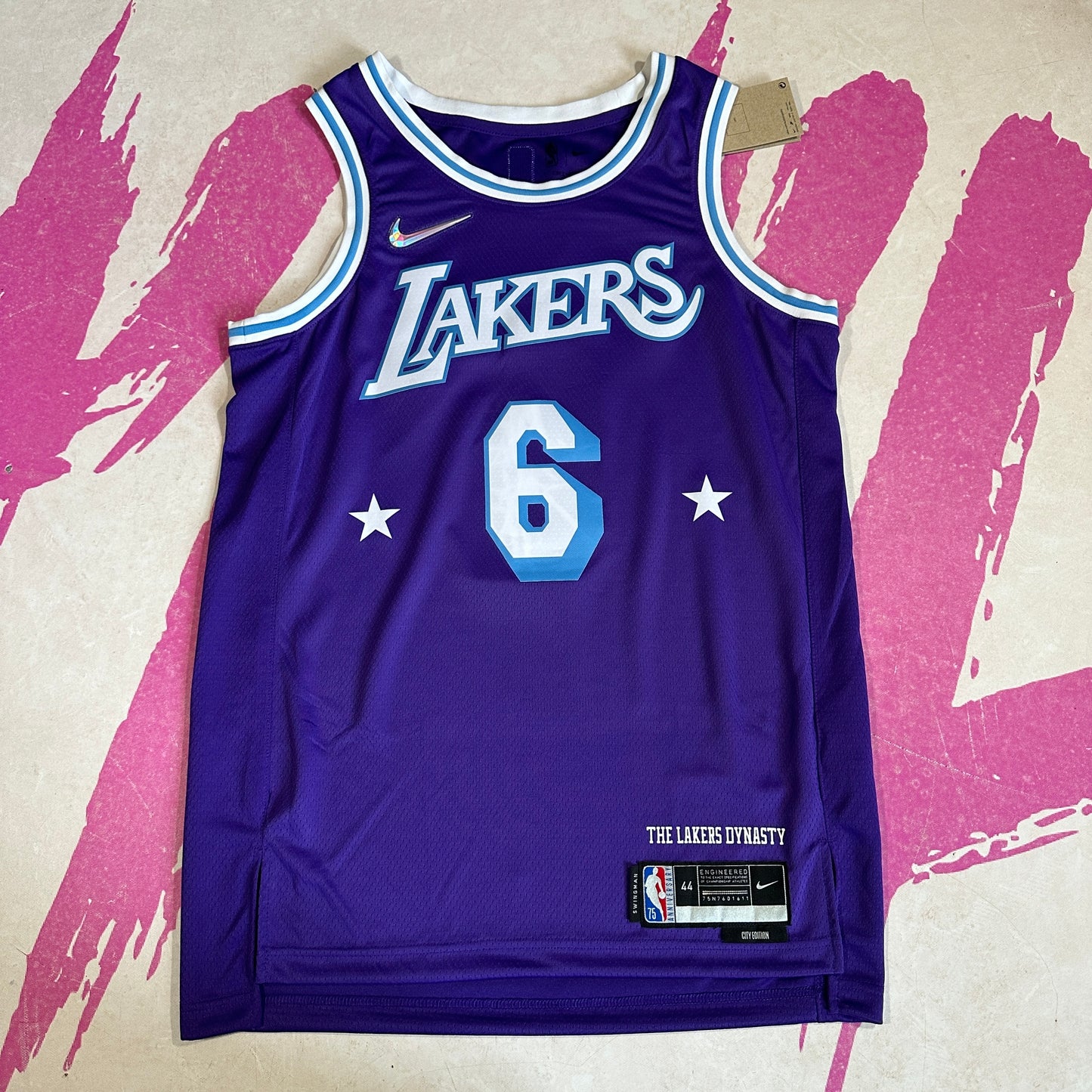 LeBron James LA Lakers City Edition Nike Jersey