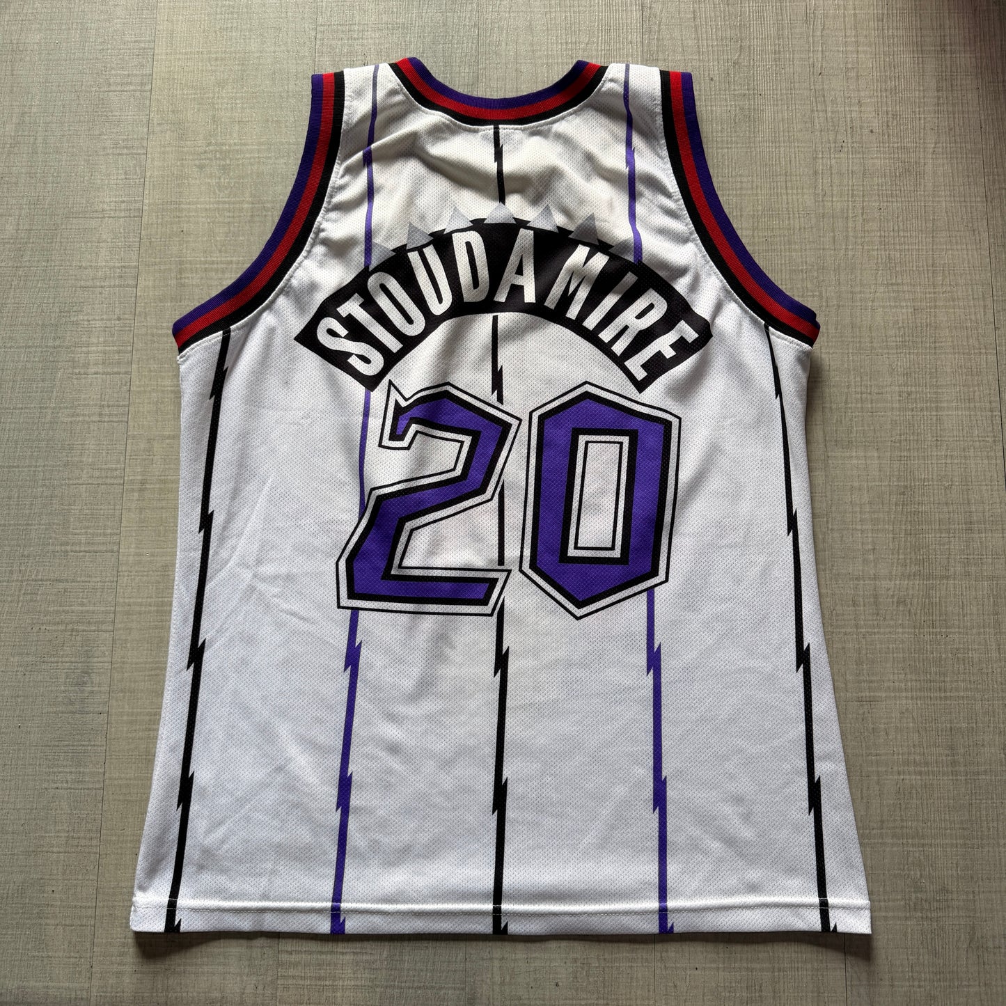 Damon Stoudamire Toronto Raptors Champion Jersey
