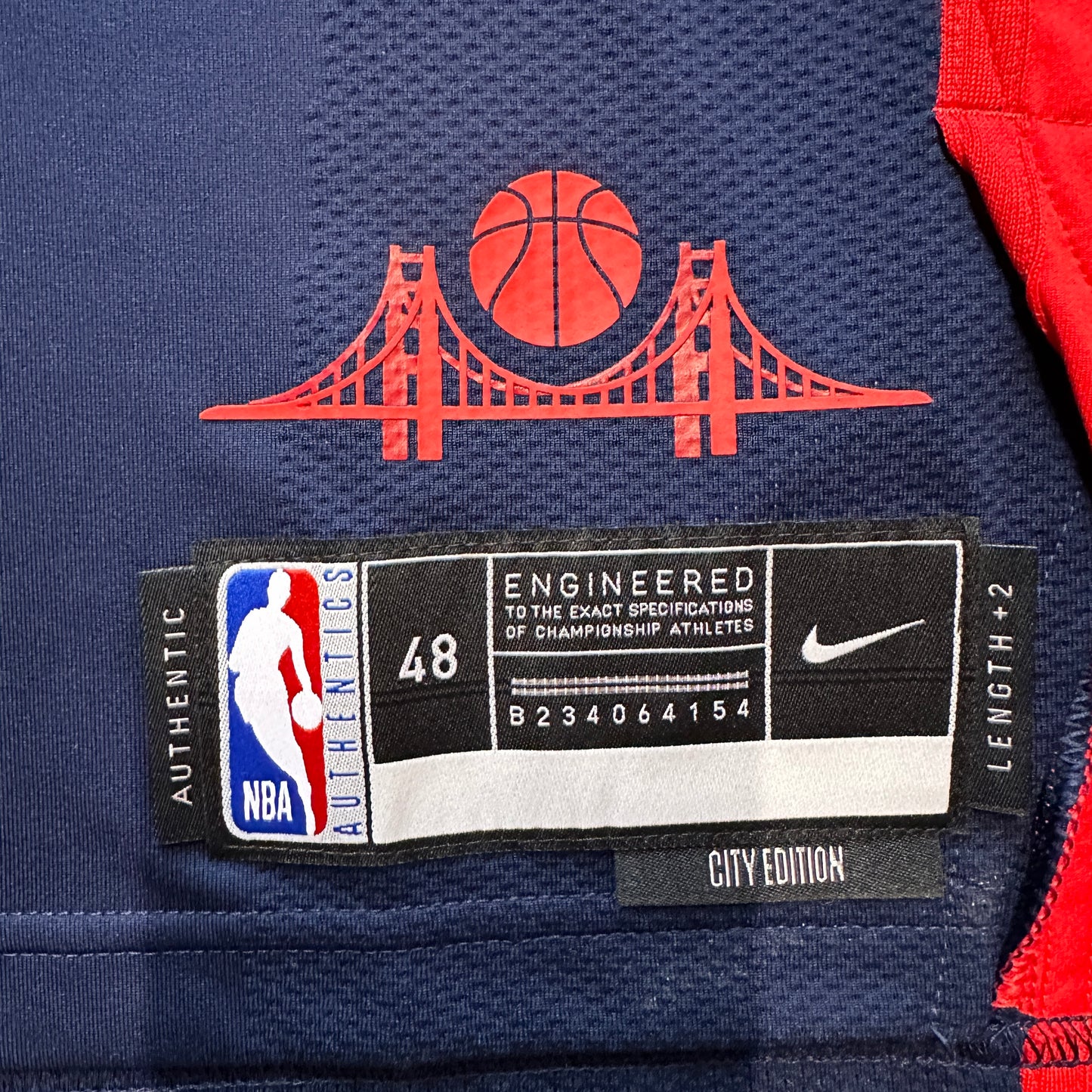 Steph Curry Golden State Warriors Authentic City Edition Nike Jersey