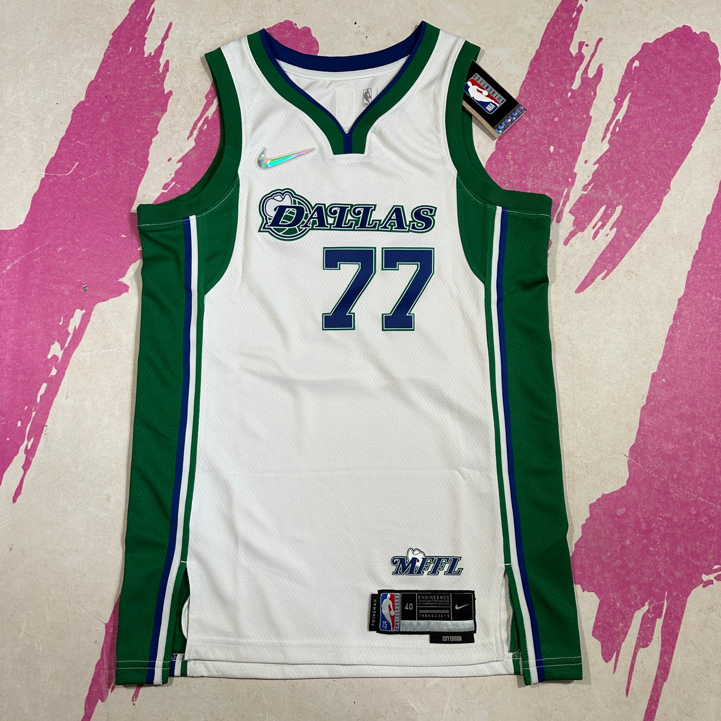 Luka Doncic Dallas Mavericks City Edition Nike Jersey