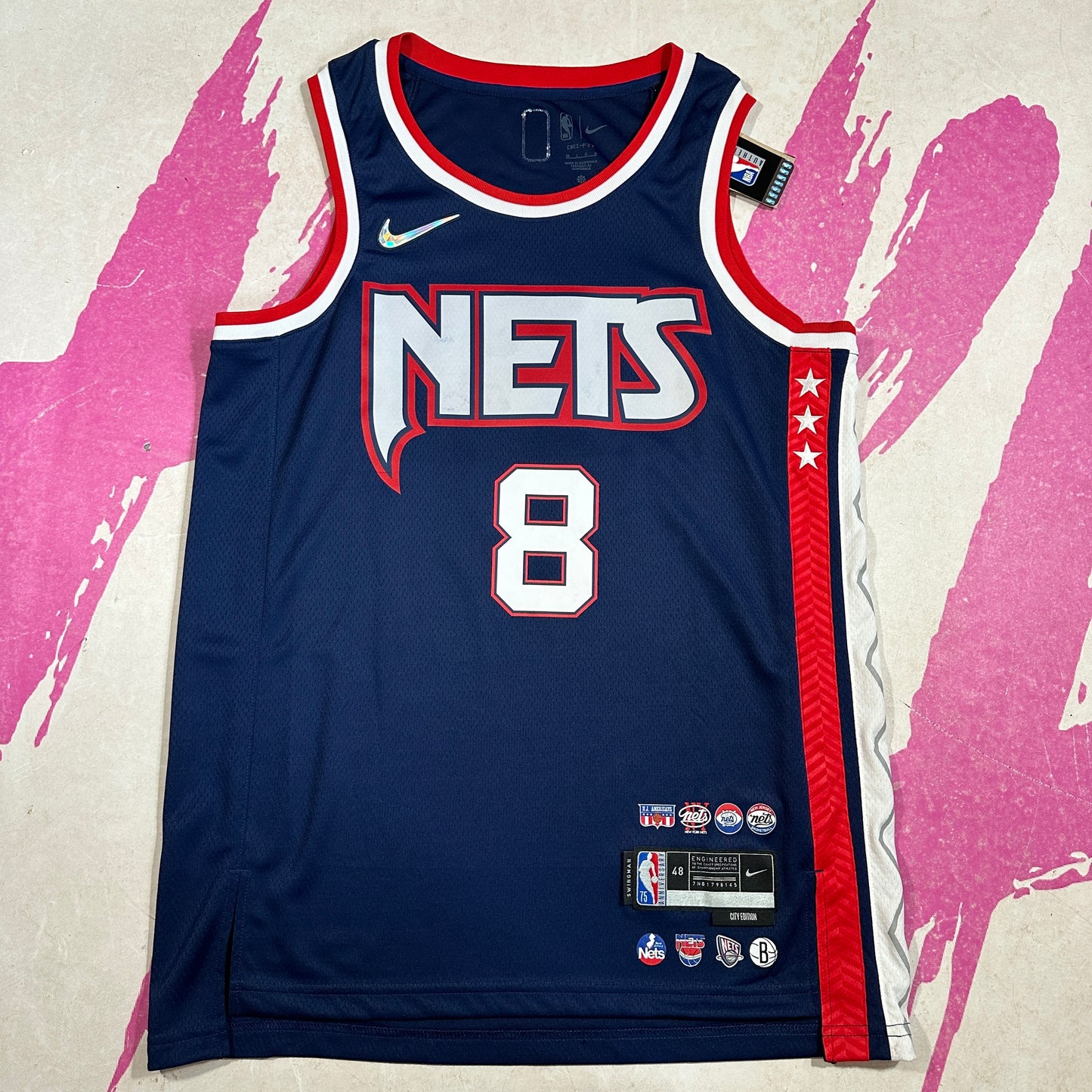 Patty Mills Brooklyn Nets City Edition Nike Jersey