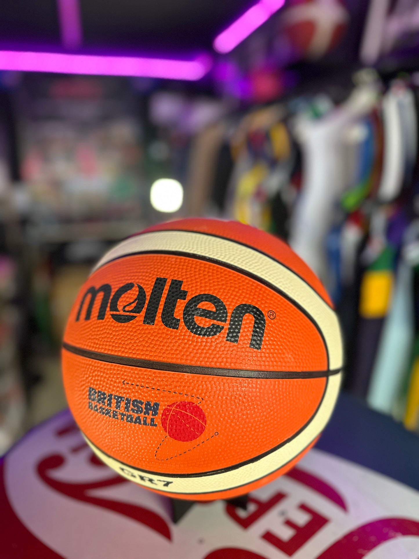Official British Basketball Molten Size 7 Basketball