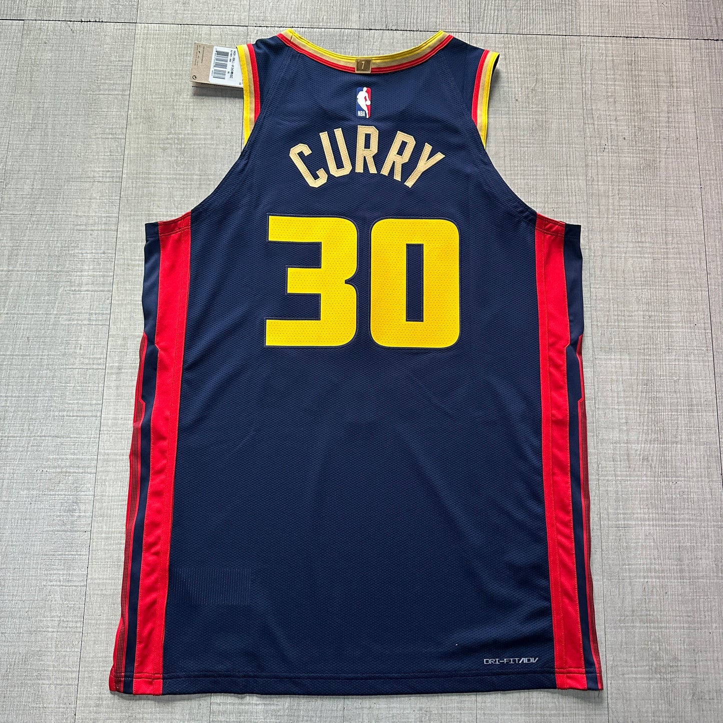 Steph Curry Golden State Warriors Authentic City Edition Nike Jersey