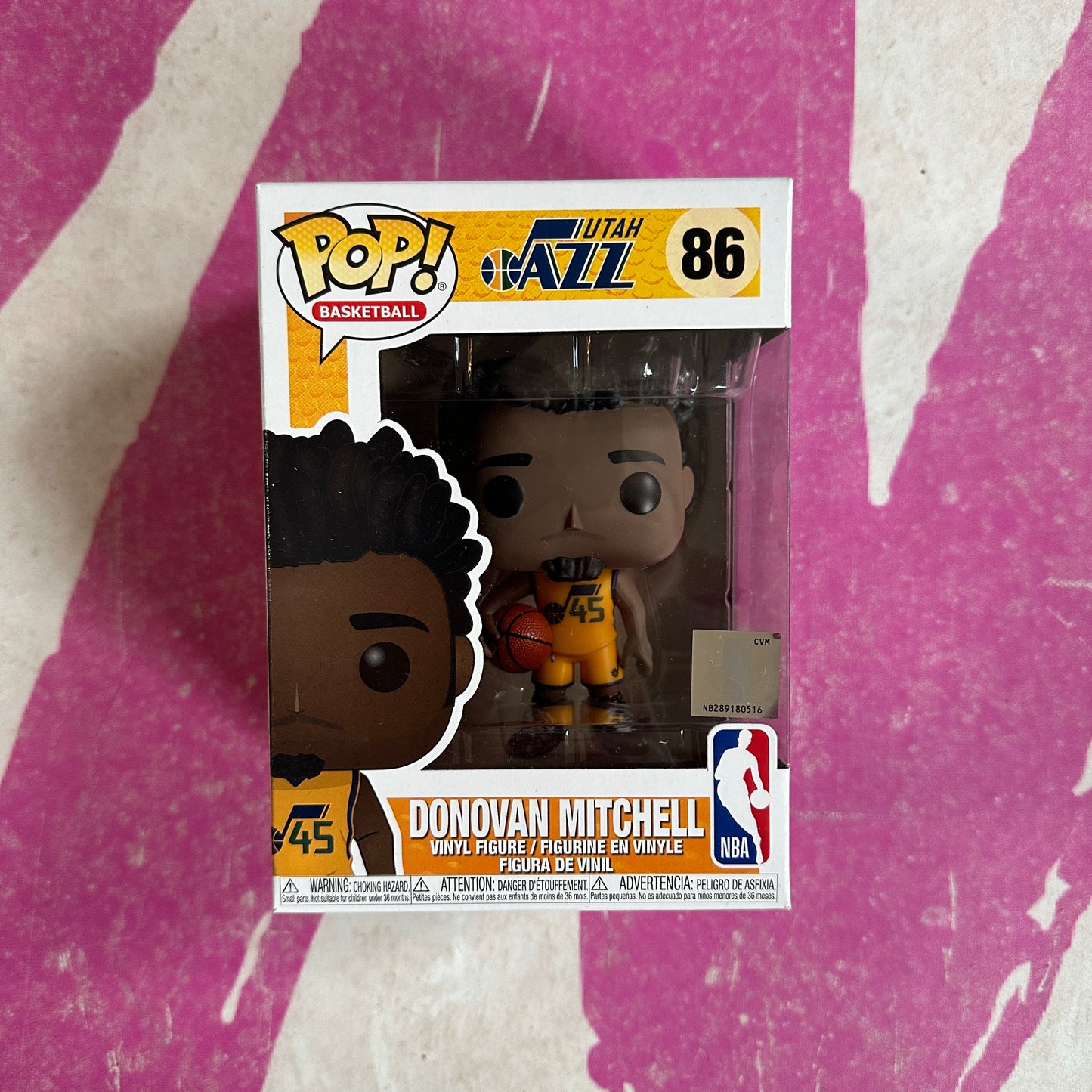 Donovan Mitchell Utah Jazz No. 86 Funko Pop