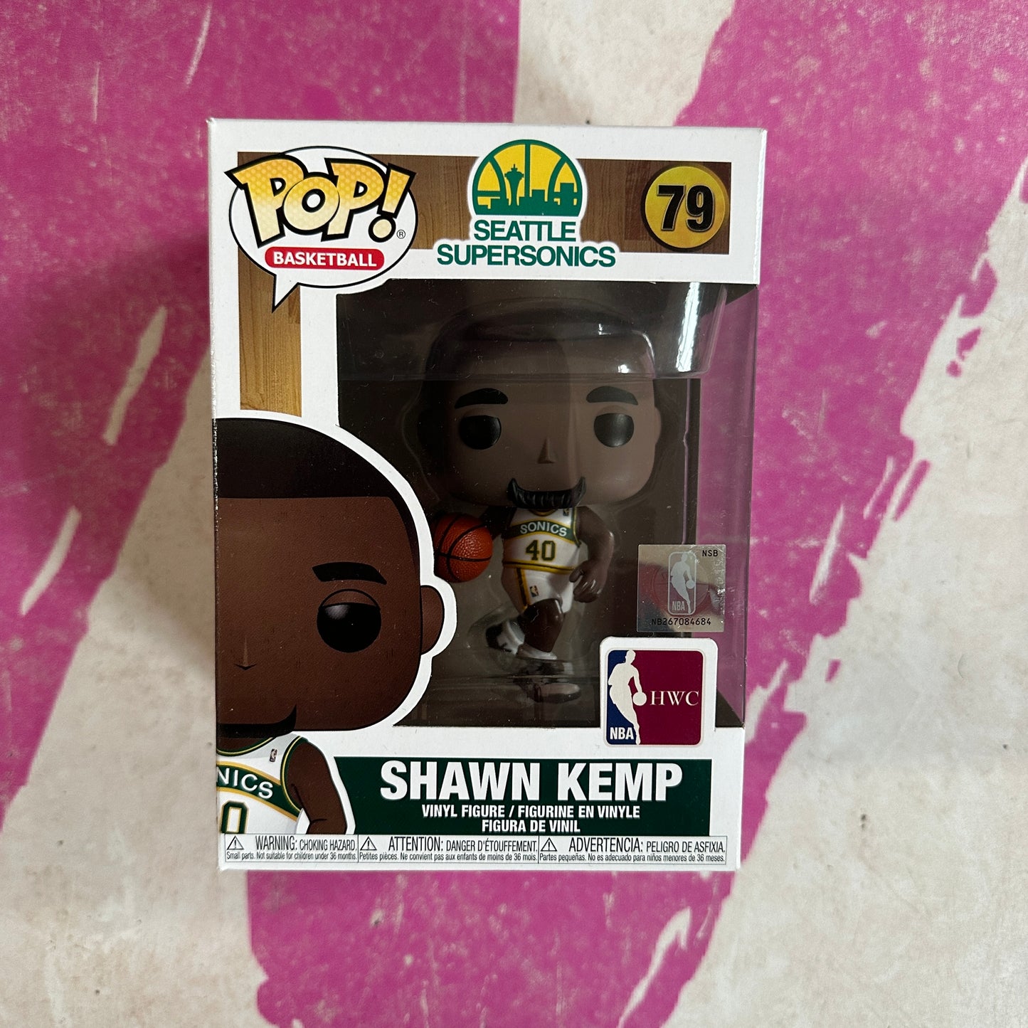 Shawn Kemp Seattle SuperSonics No. 79 Funko Pop