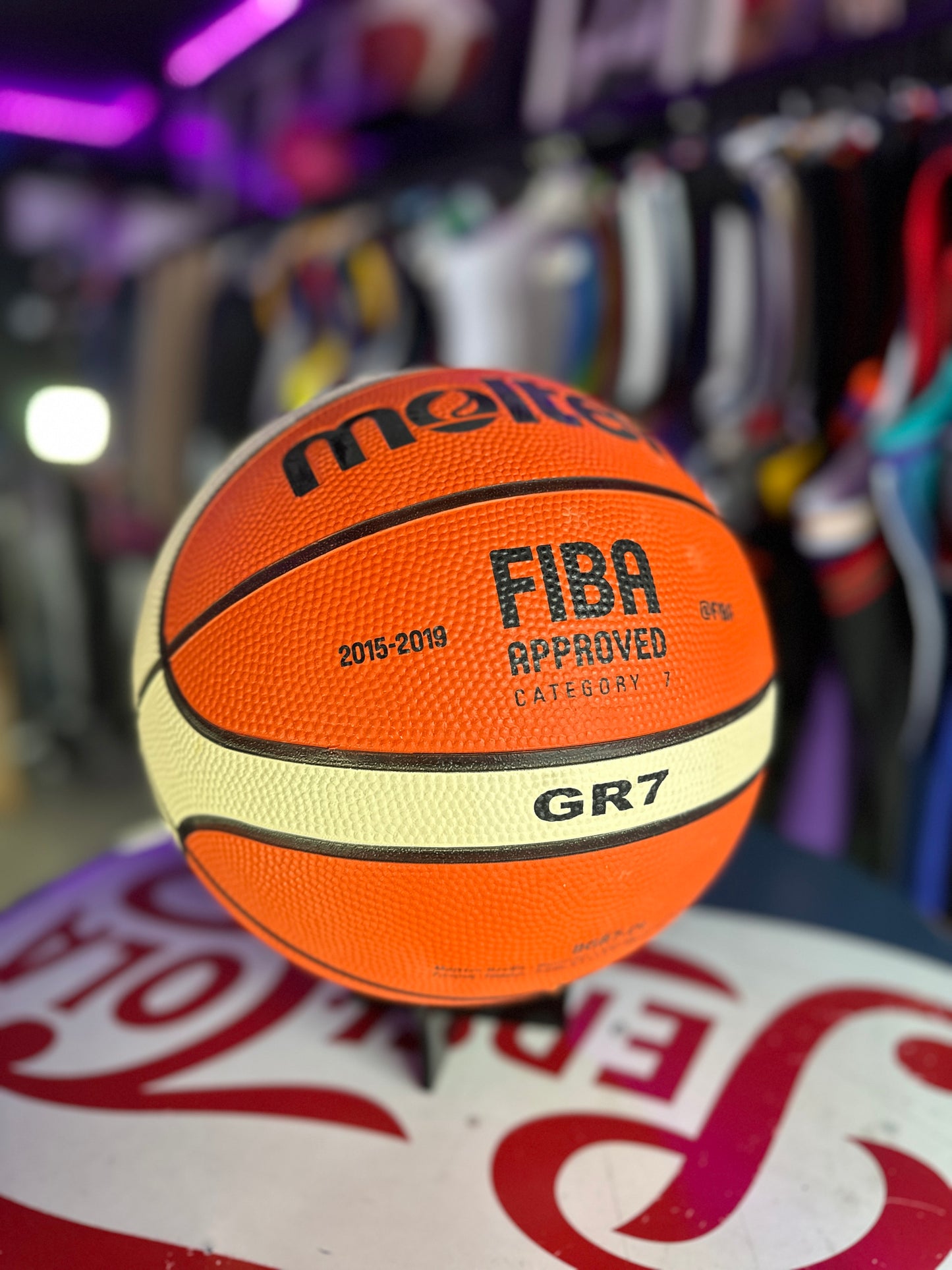 Official British Basketball Molten Size 7 Basketball