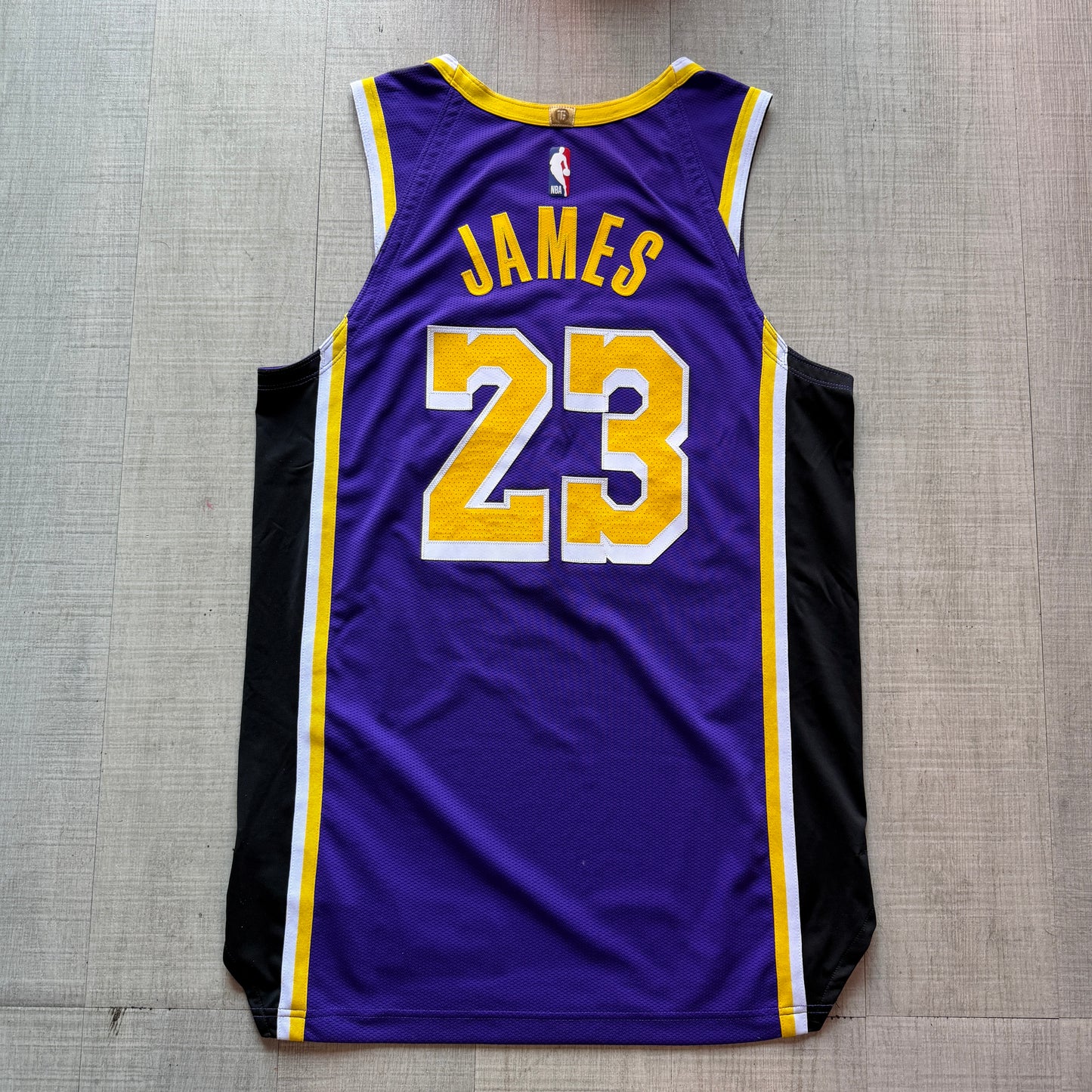 LeBron James LA Lakers Authentic Statement Edition Nike Jersey