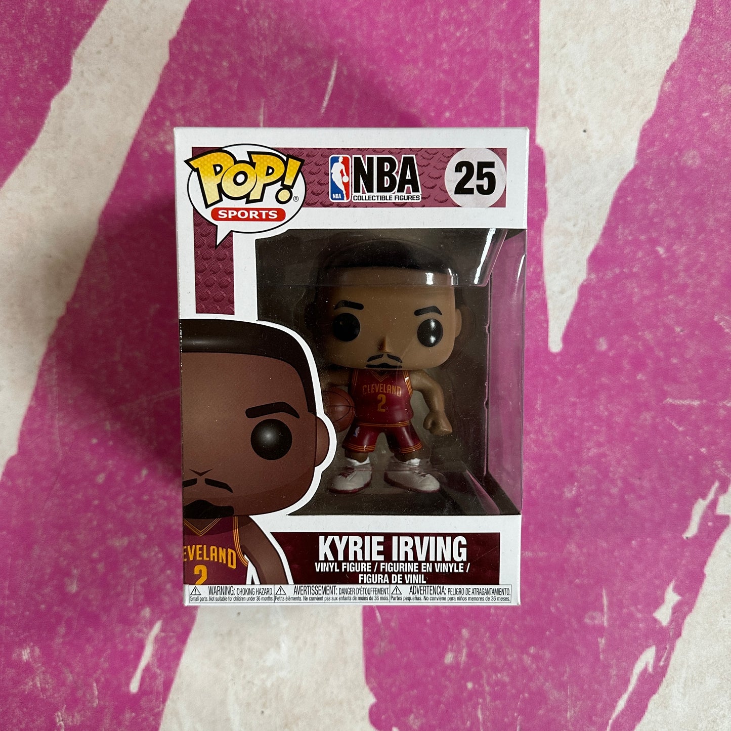 Kyrie Irving Cleveland Cavaliers No. 25 Funko Pop