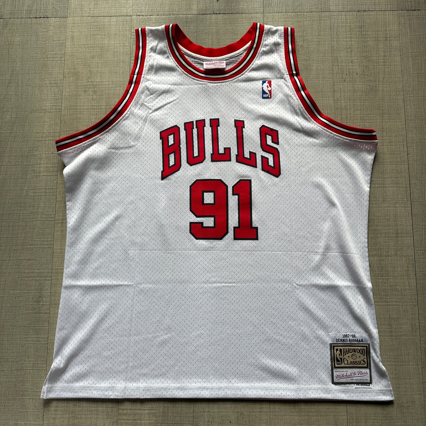 Dennis Rodman Chicago Bulls 97-98 Mitchell & Ness Jersey