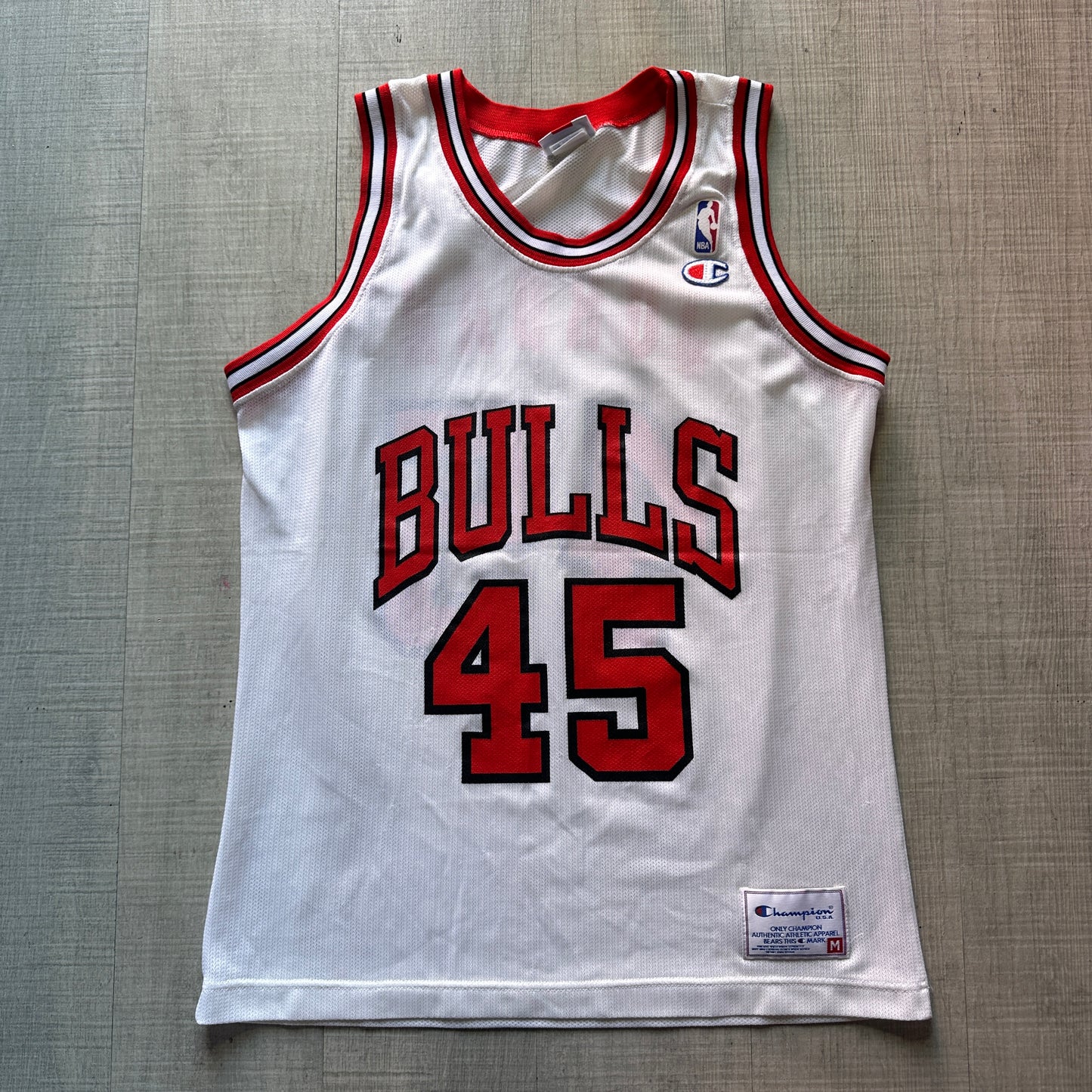 Micheal Jordan Chicago Bulls Champion Jersey