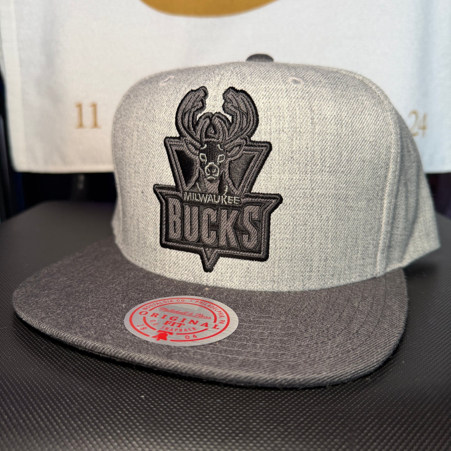 Milwaukee Bucks Mitchell & Ness Snap Back Hat