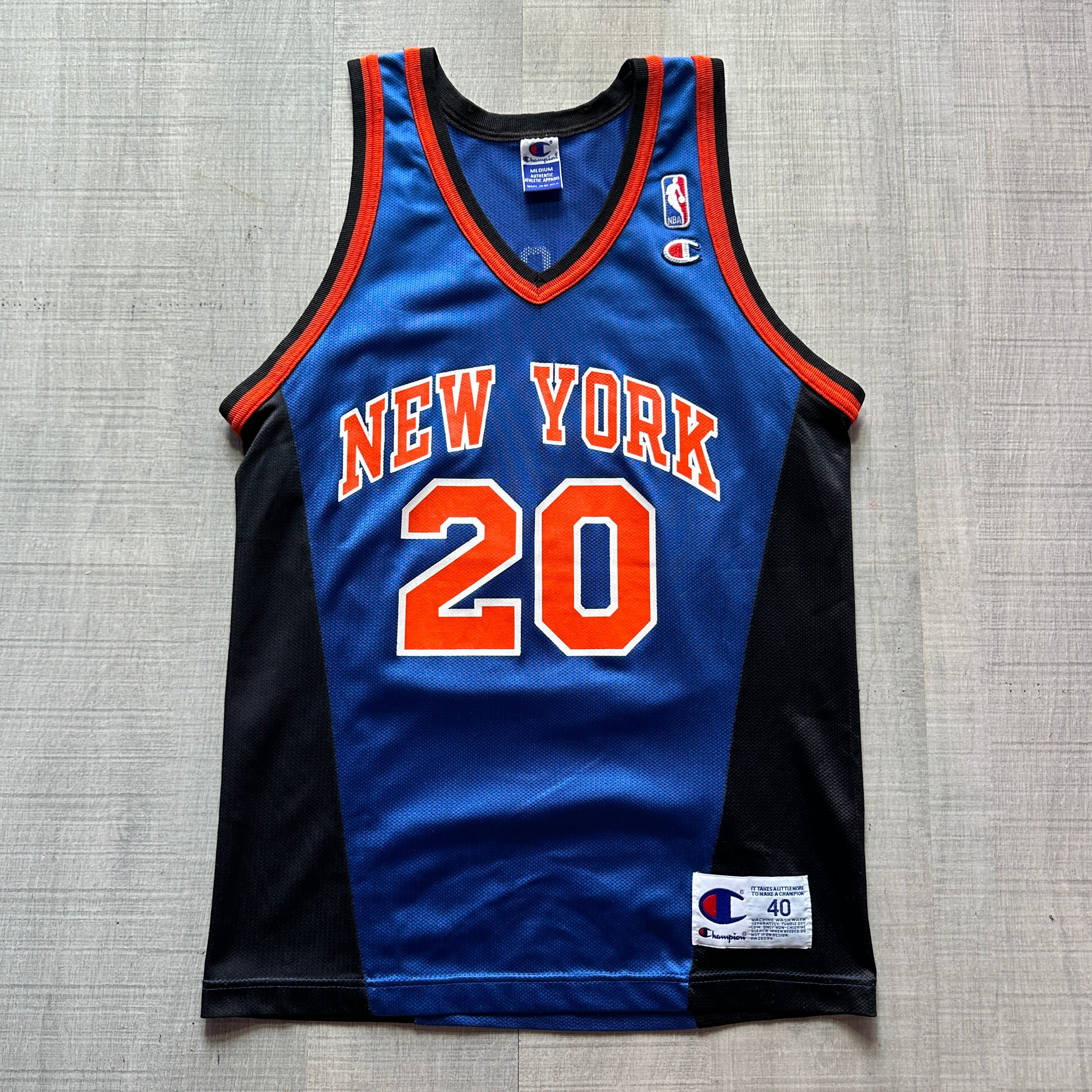 New york knicks champion jersey online