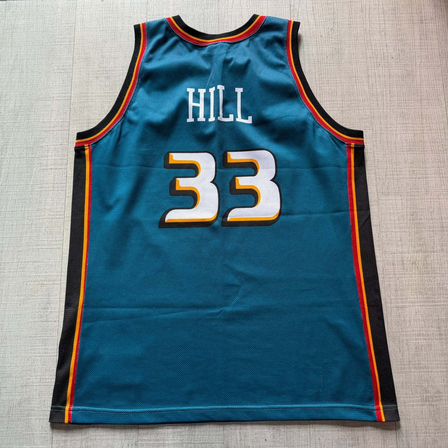 Grant Hill Detroit Pistons Champion Jersey