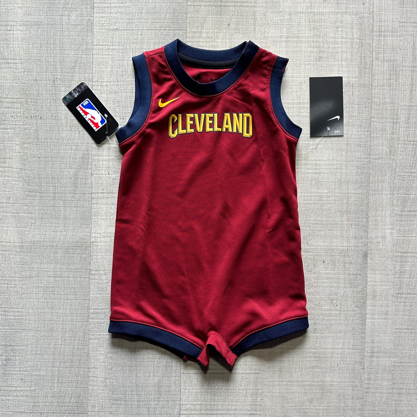 Cleveland Cavaliers Icon Edition Nike Baby Grow
