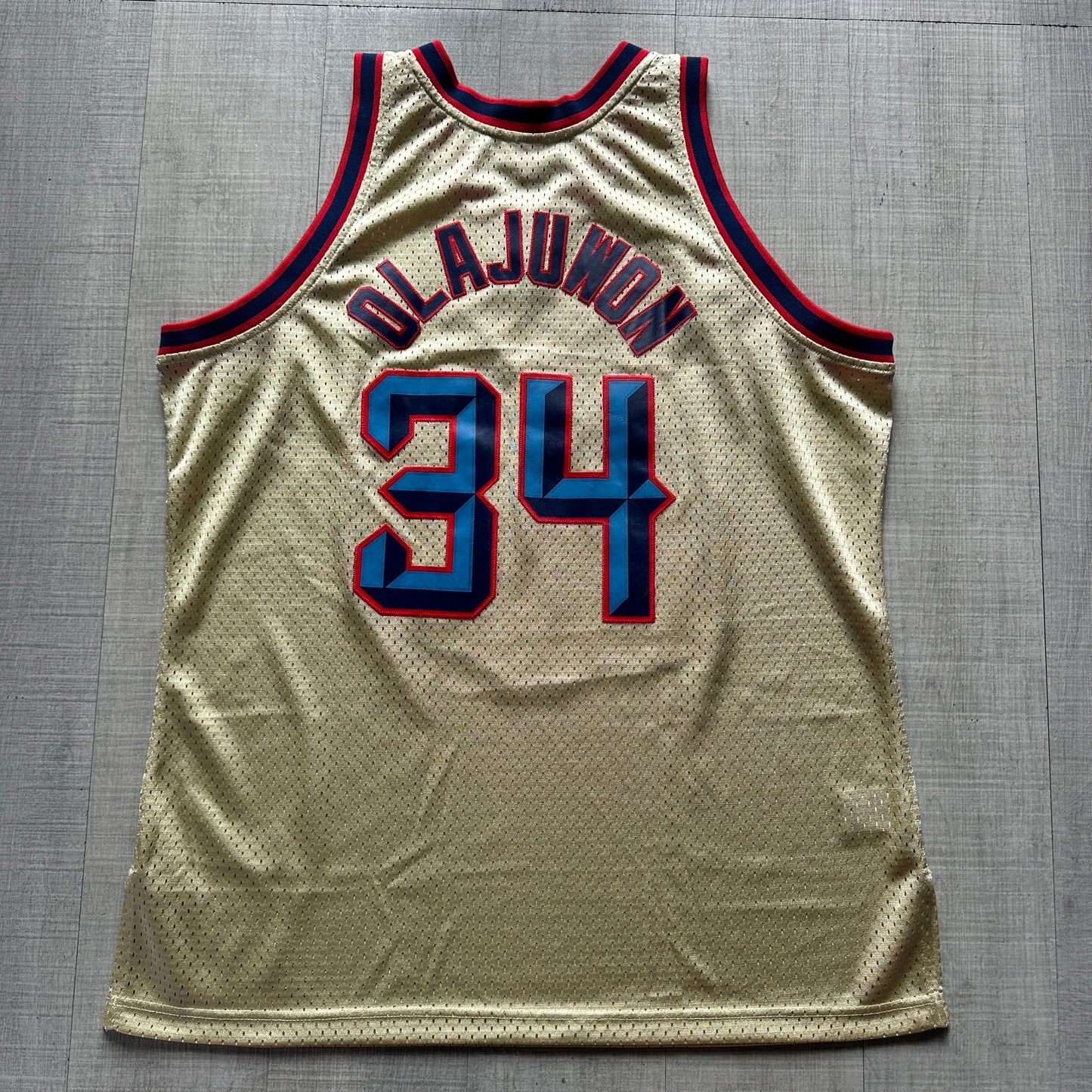 Hakeem Olajuwon Houston Rockets 96-97 Mitchell & Ness Jersey