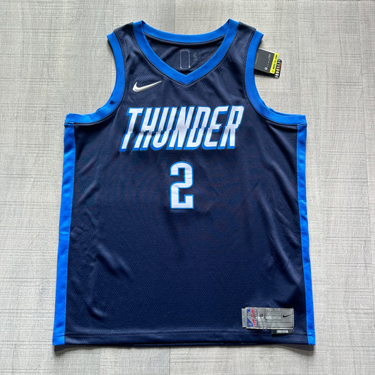 Shai Gilgeous-Alexander Oklahoma City Thunder Earned Edition Nike Jersey