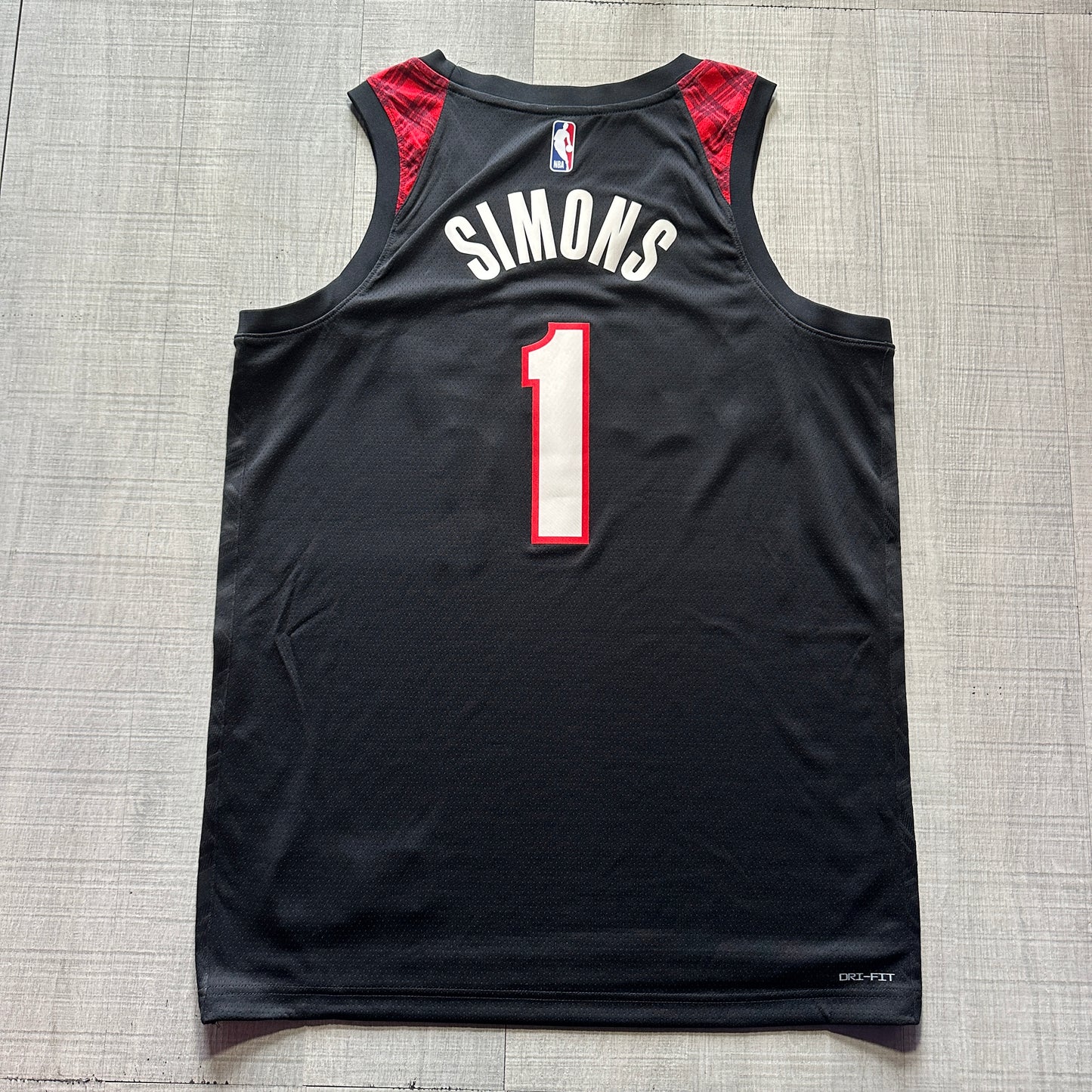 Anfernee Simons Portland Trail Blazers City Edition Nike Jersey