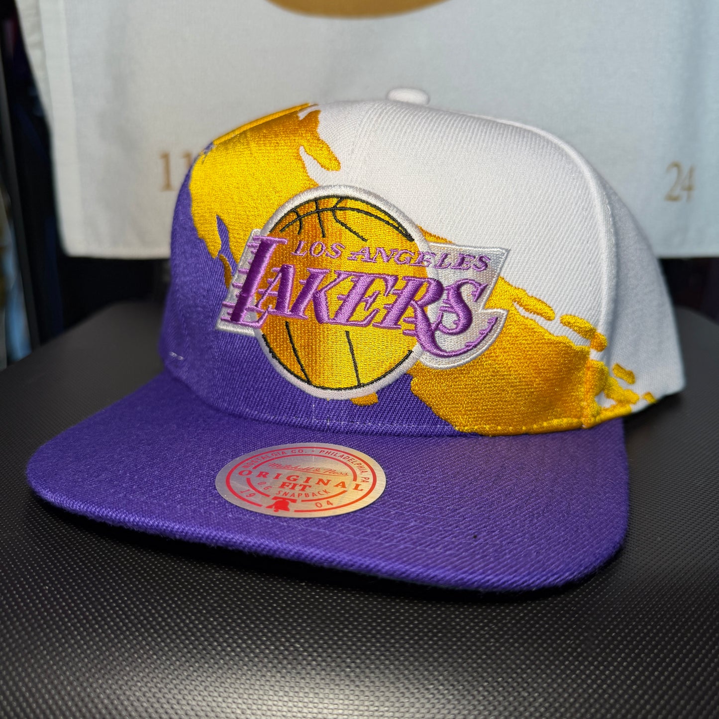 LA Lakers Mitchell & Ness Snap Back Hat
